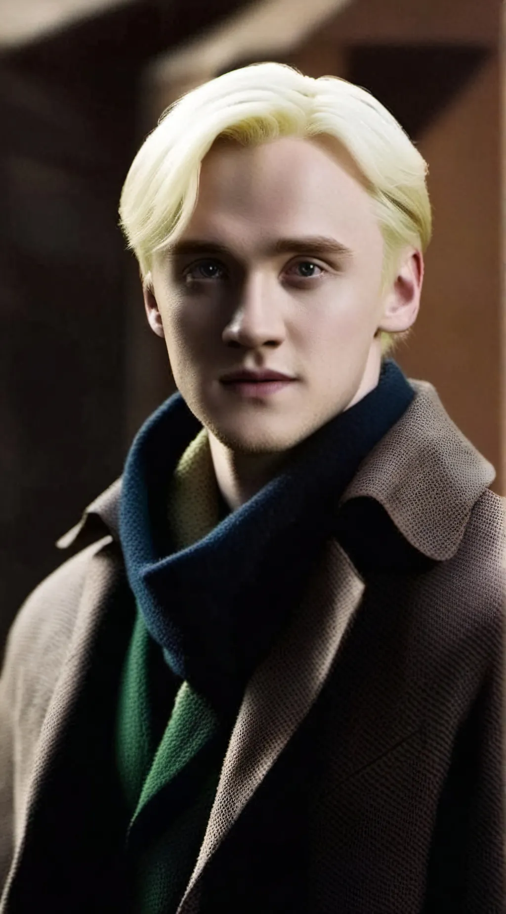 ai character: draco Malfoy  background