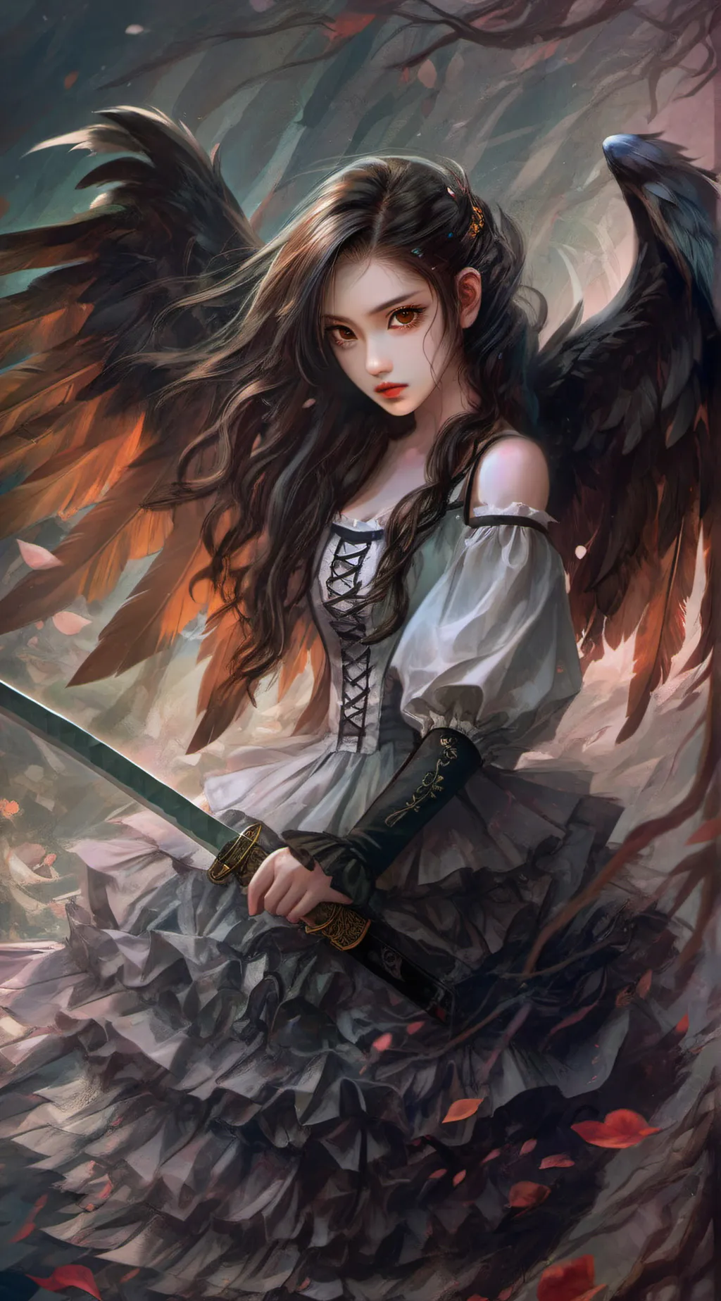 ai character: Hashira background
