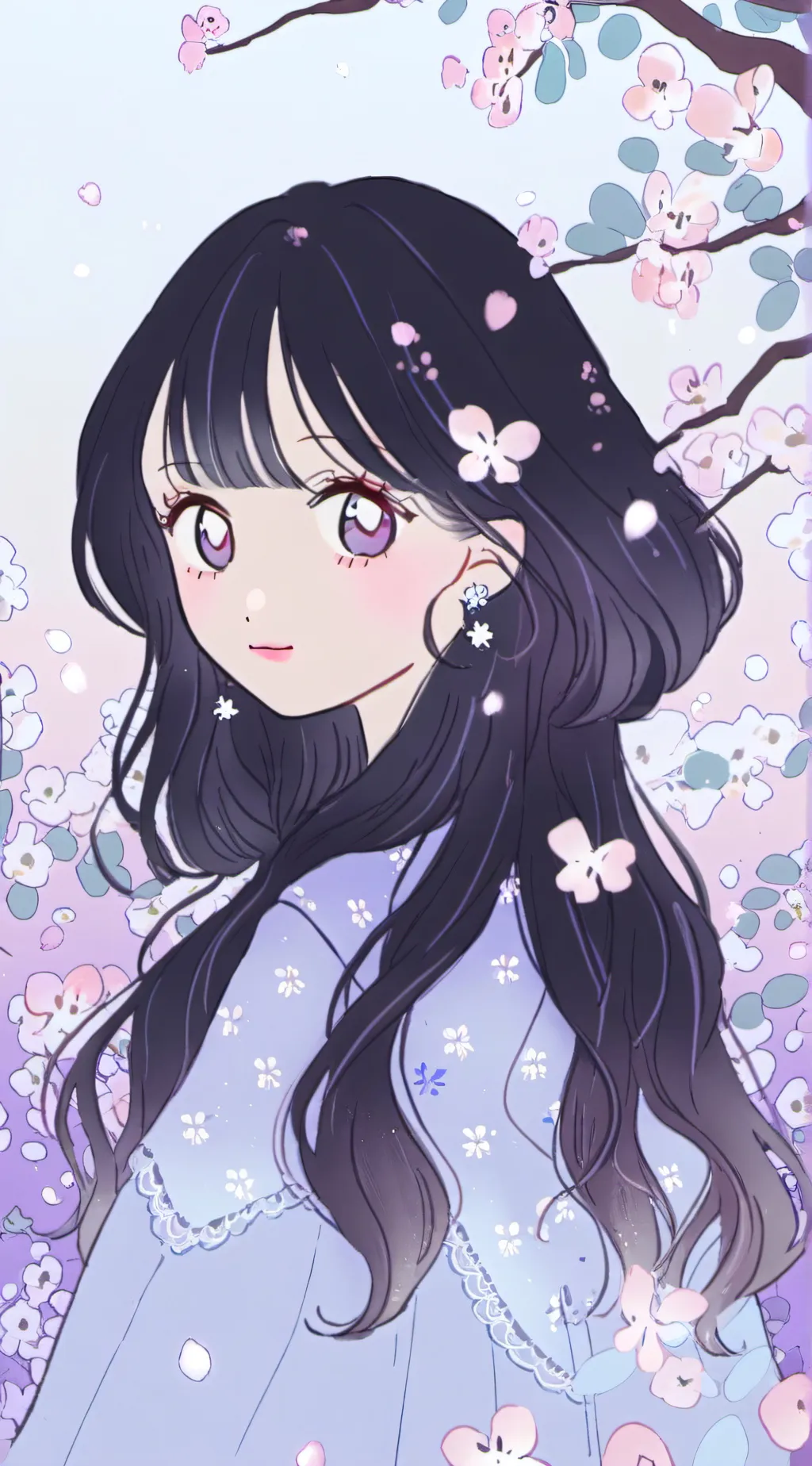 ai character: Luna  background