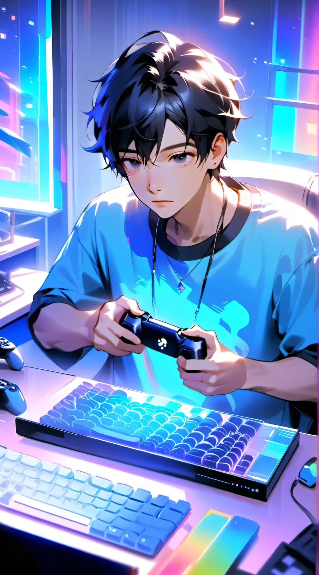 ai character: Lewin background