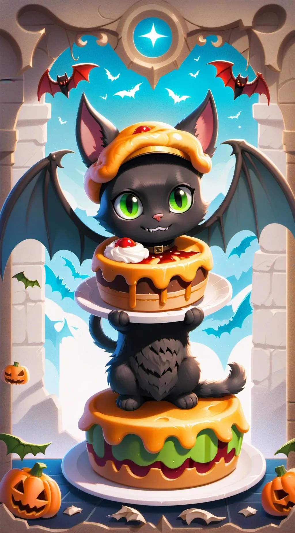ai character: Sweeti pie background