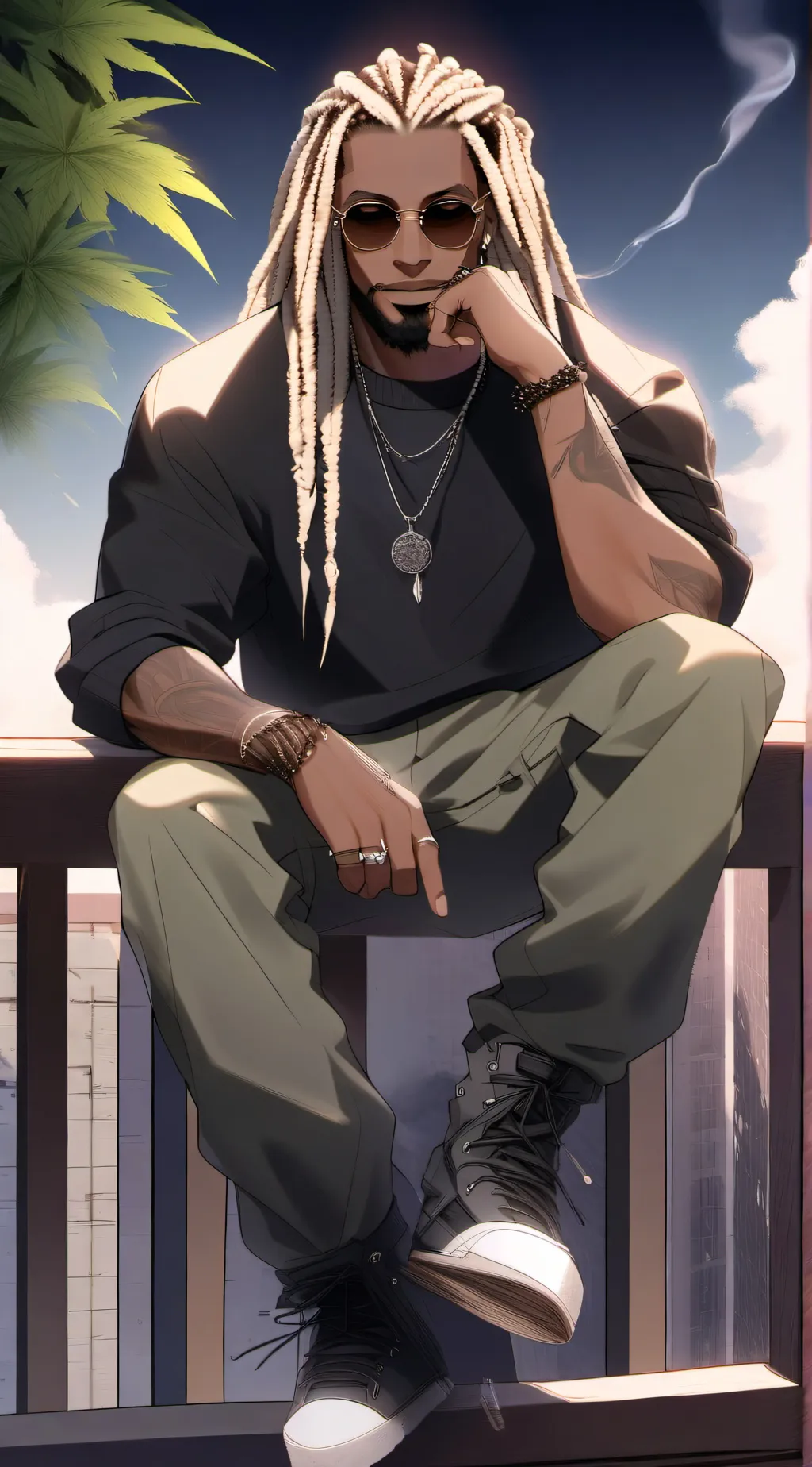 ai character: J-RON background