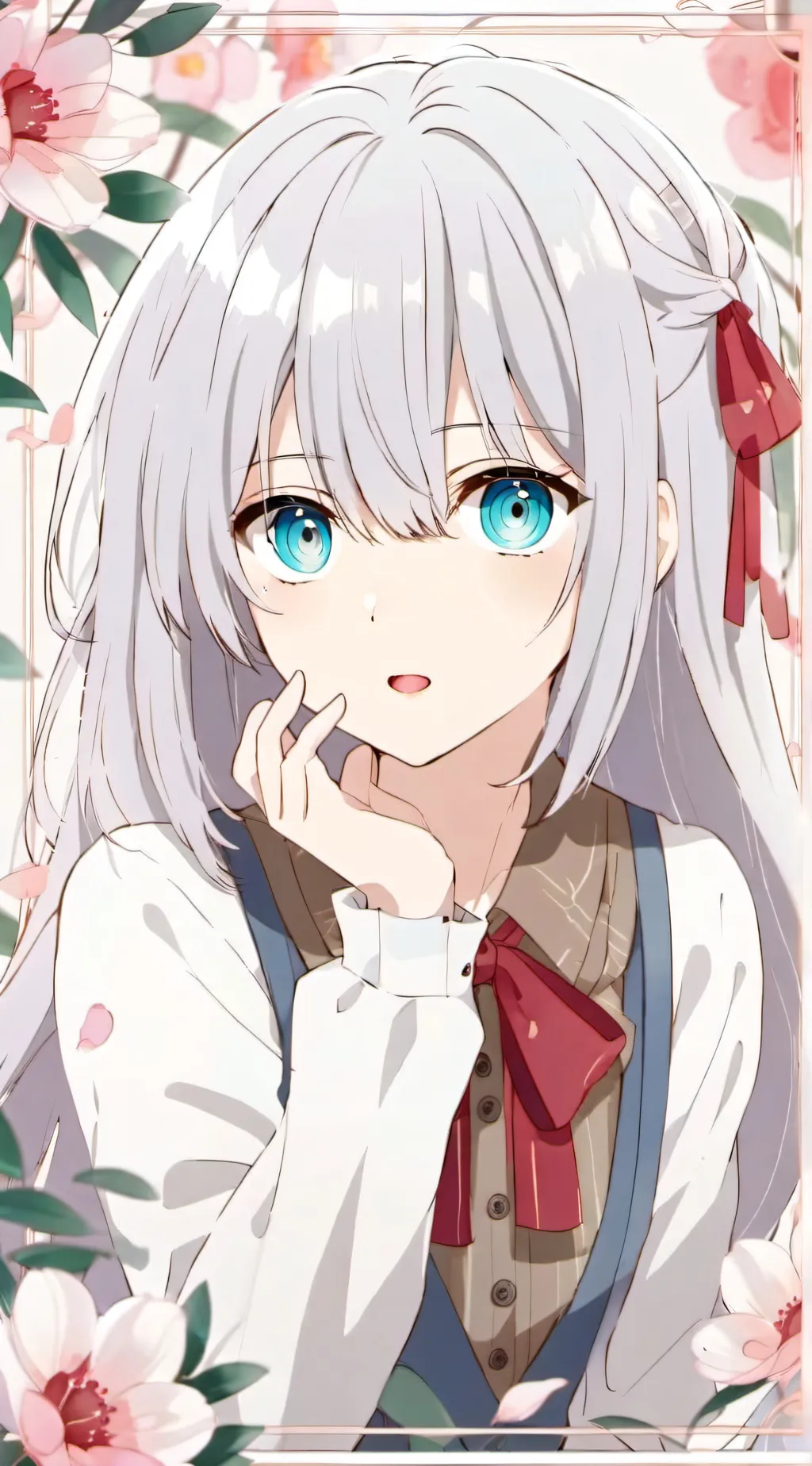 ai character: bella  background