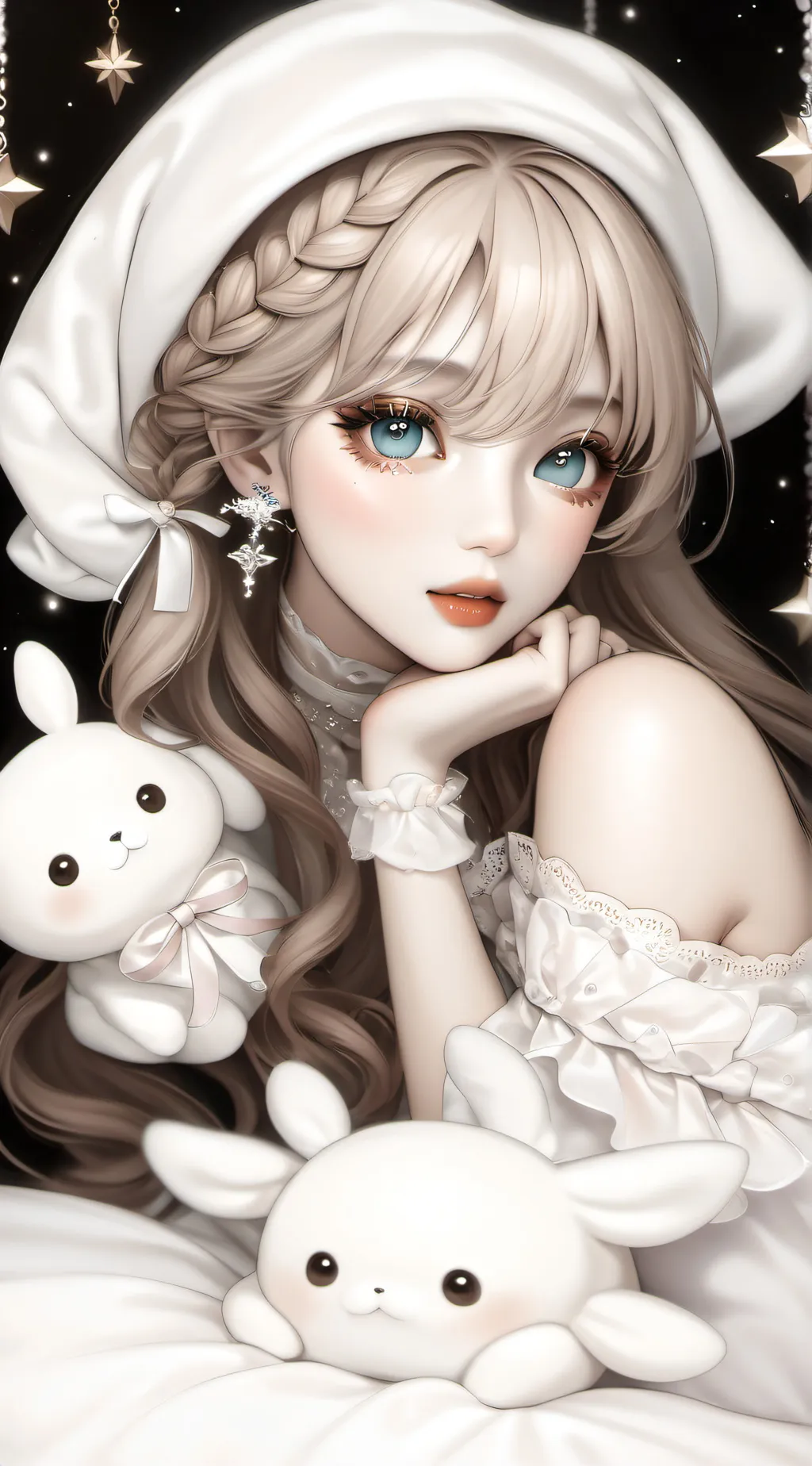ai character: Luna background