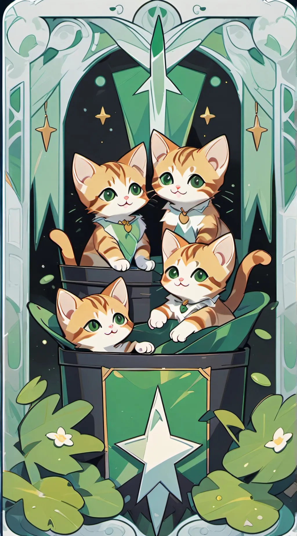 ai character: the kitten family background