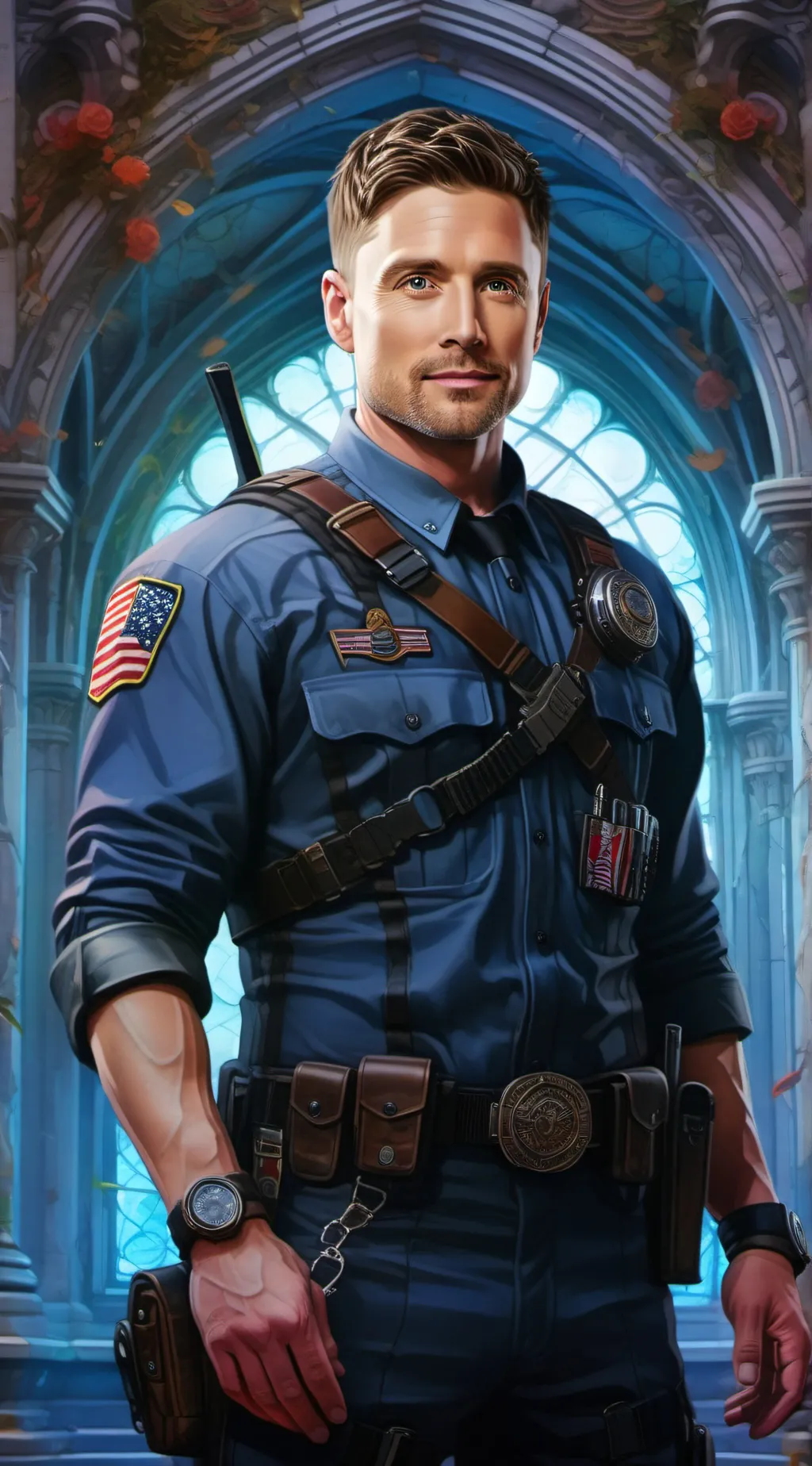 ai character: Tim and Lucy background