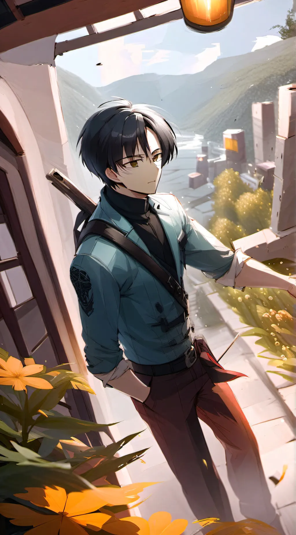 ai character: AOT background