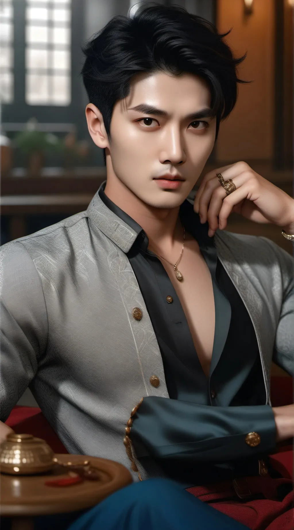 ai character: Jiehong background