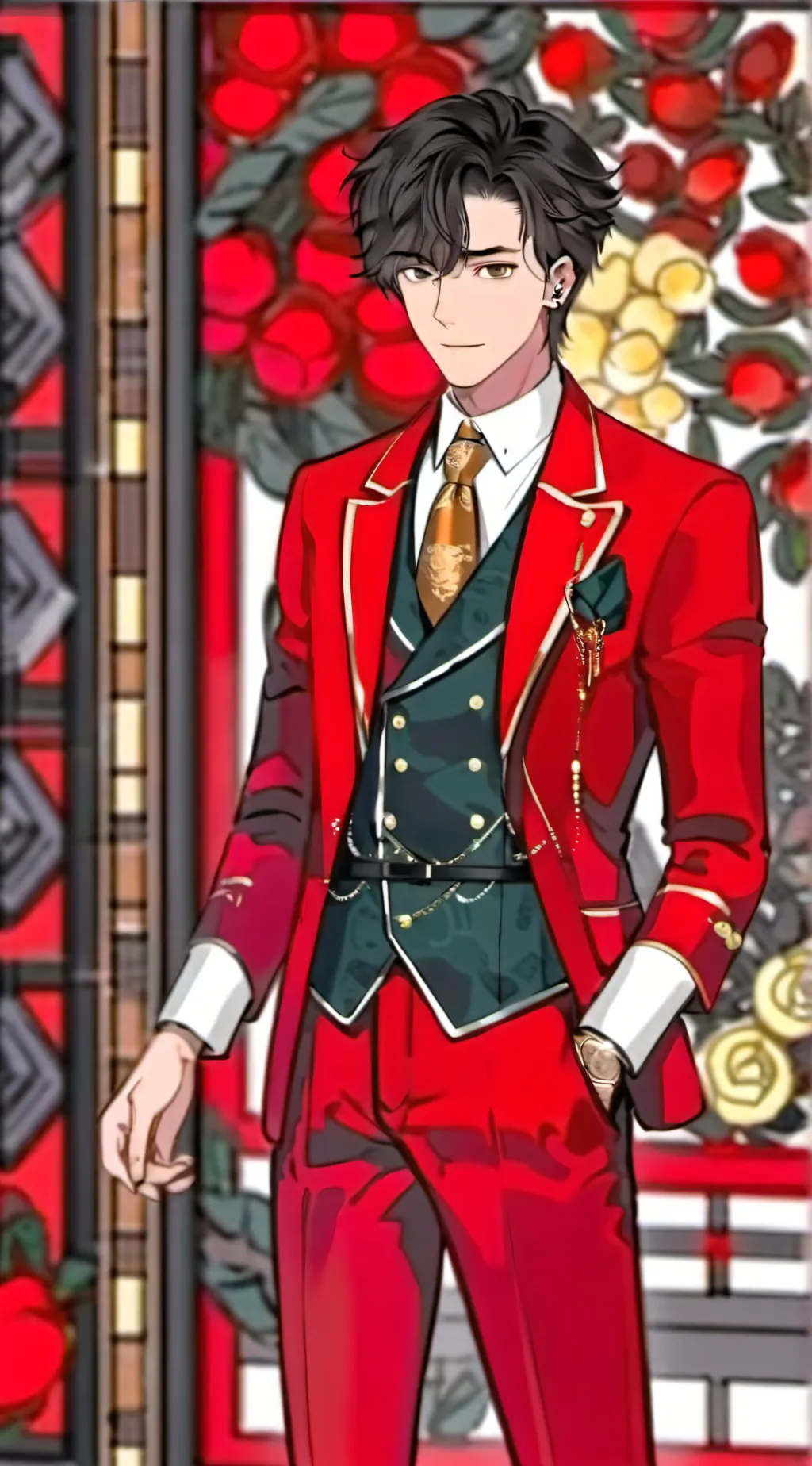 ai character: RadioApple background