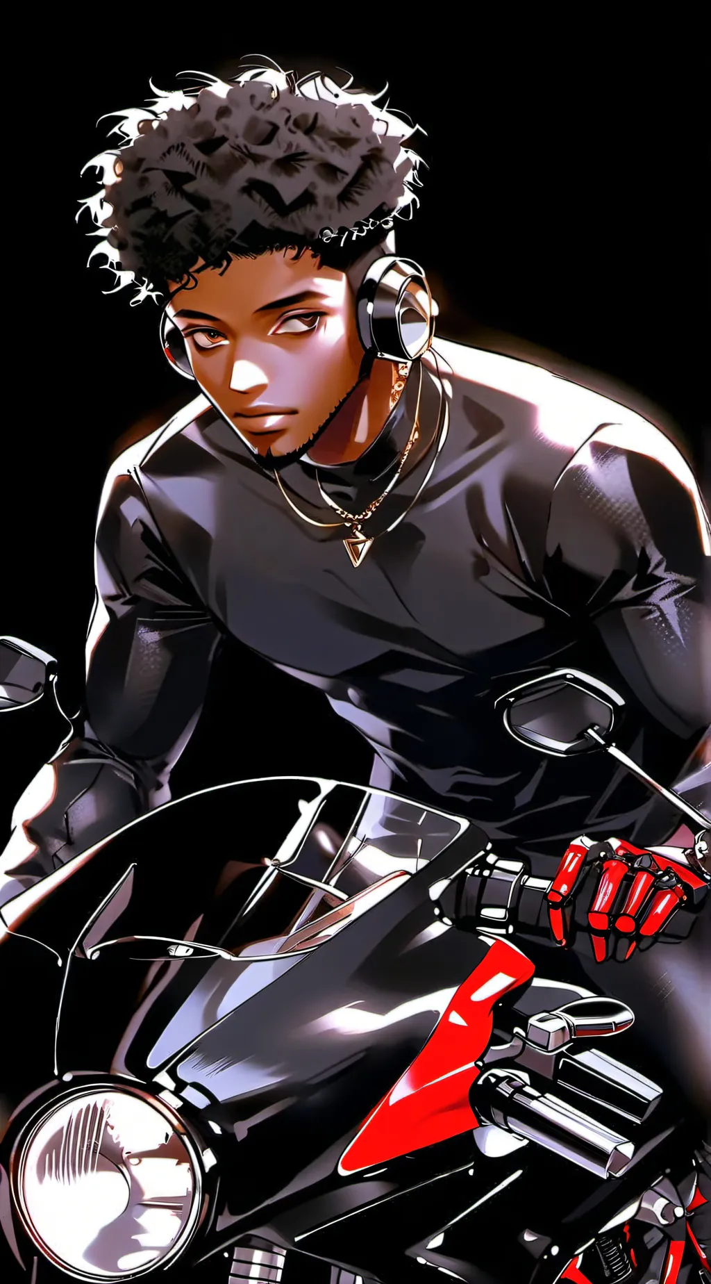 ai character: Morgan  background