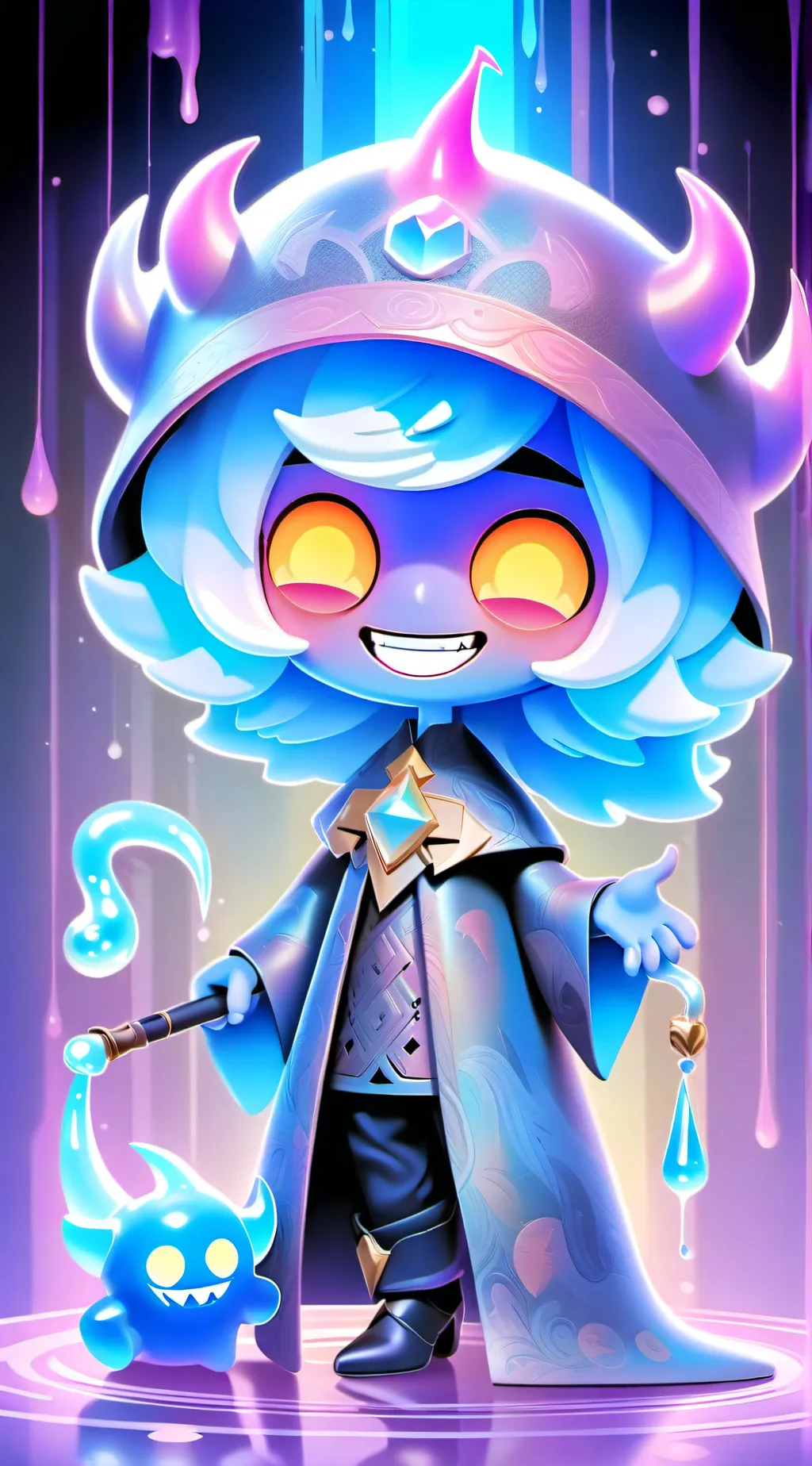 ai character: cursed alastor background