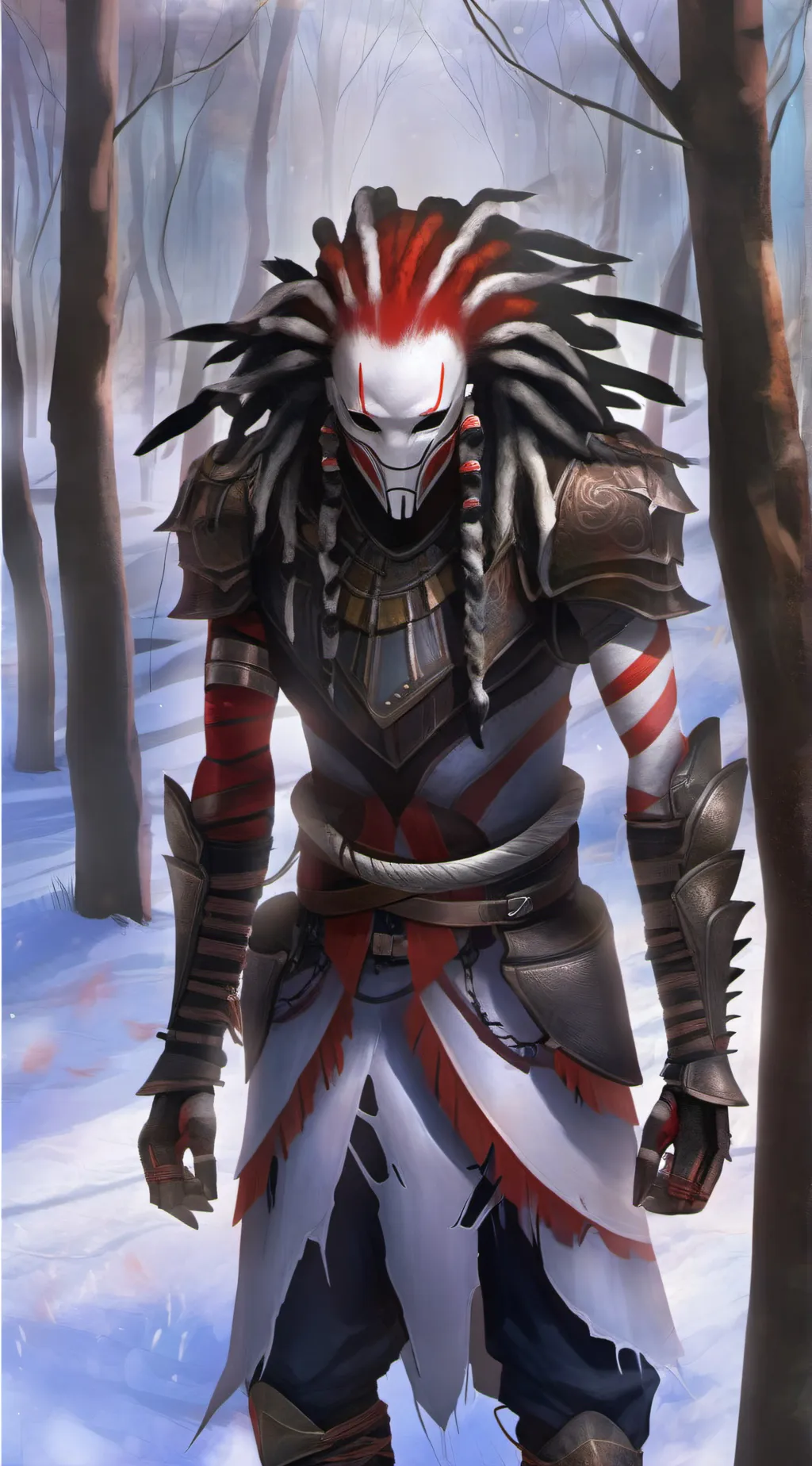 ai character: Yautja background