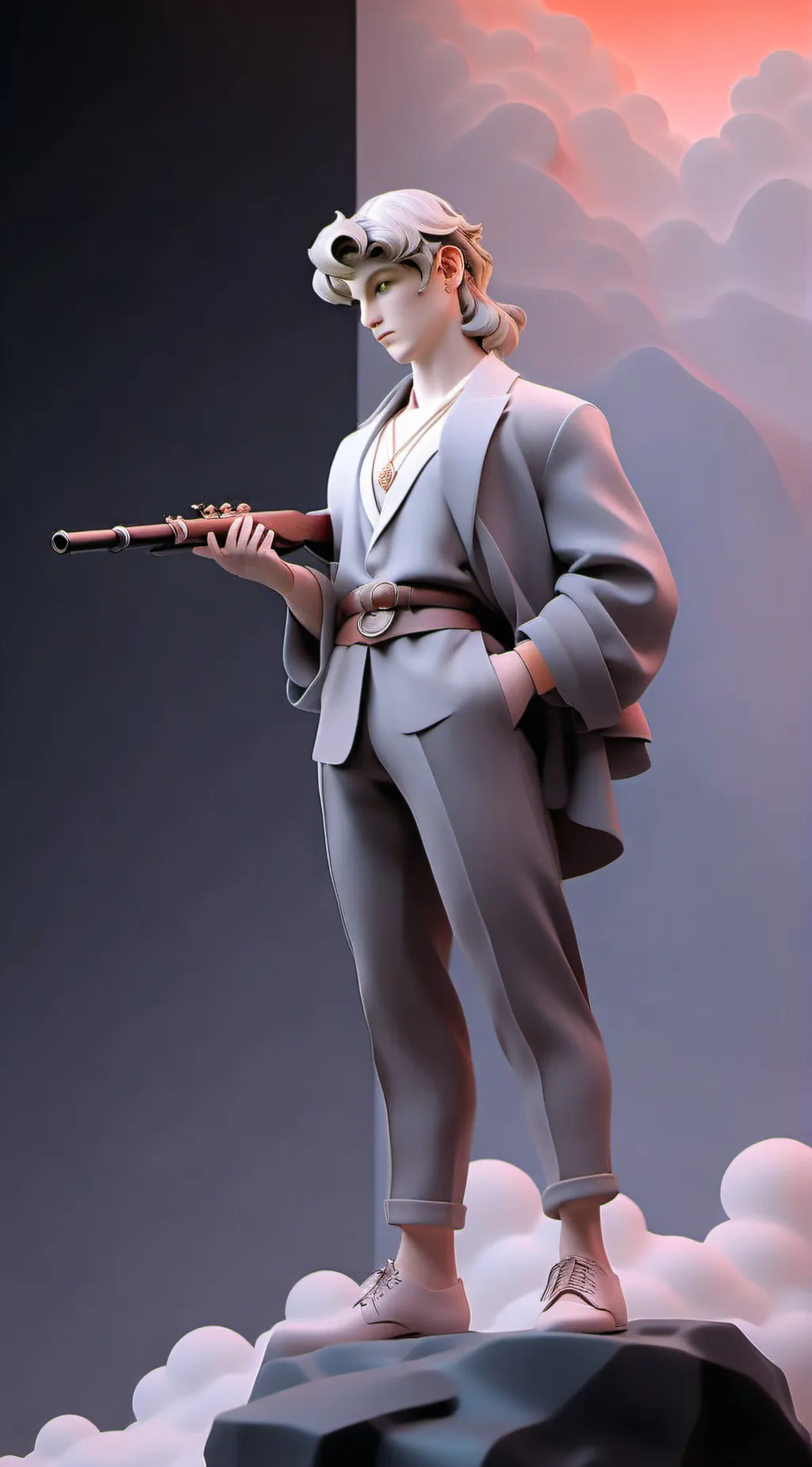 ai character: David  background