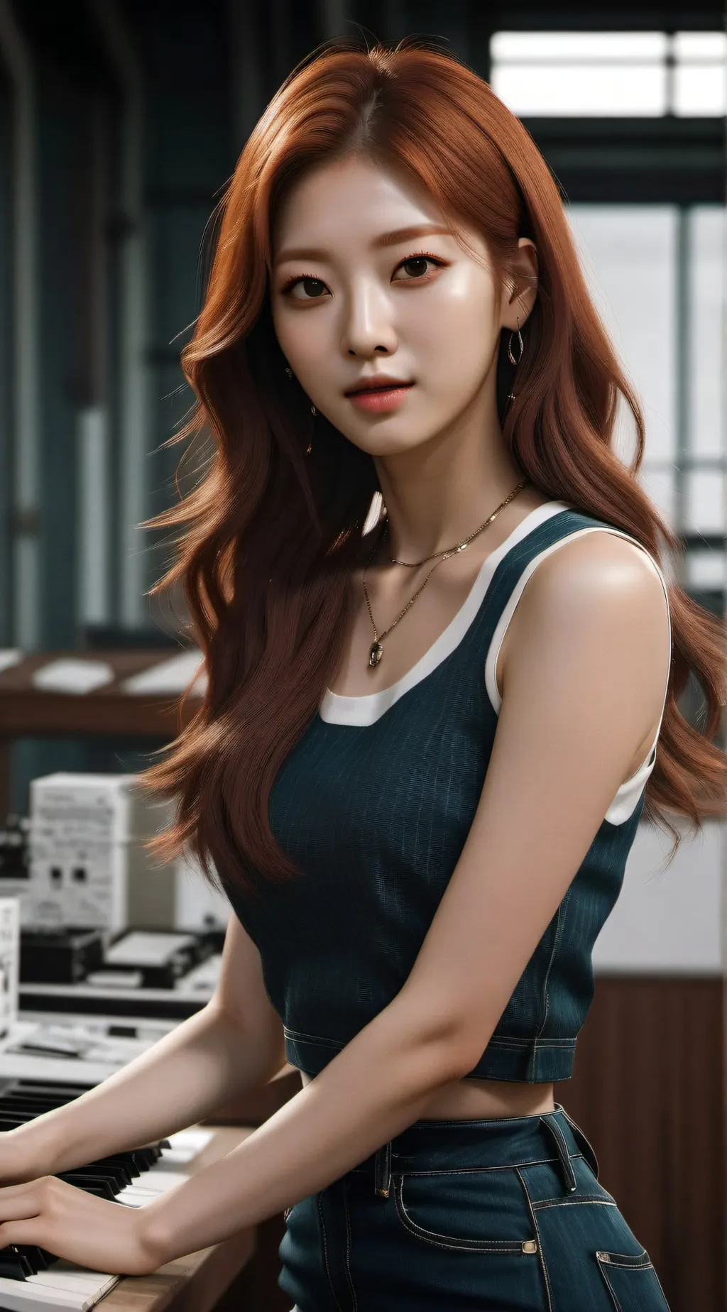 ai character: Ahyeon Kim -seok  background