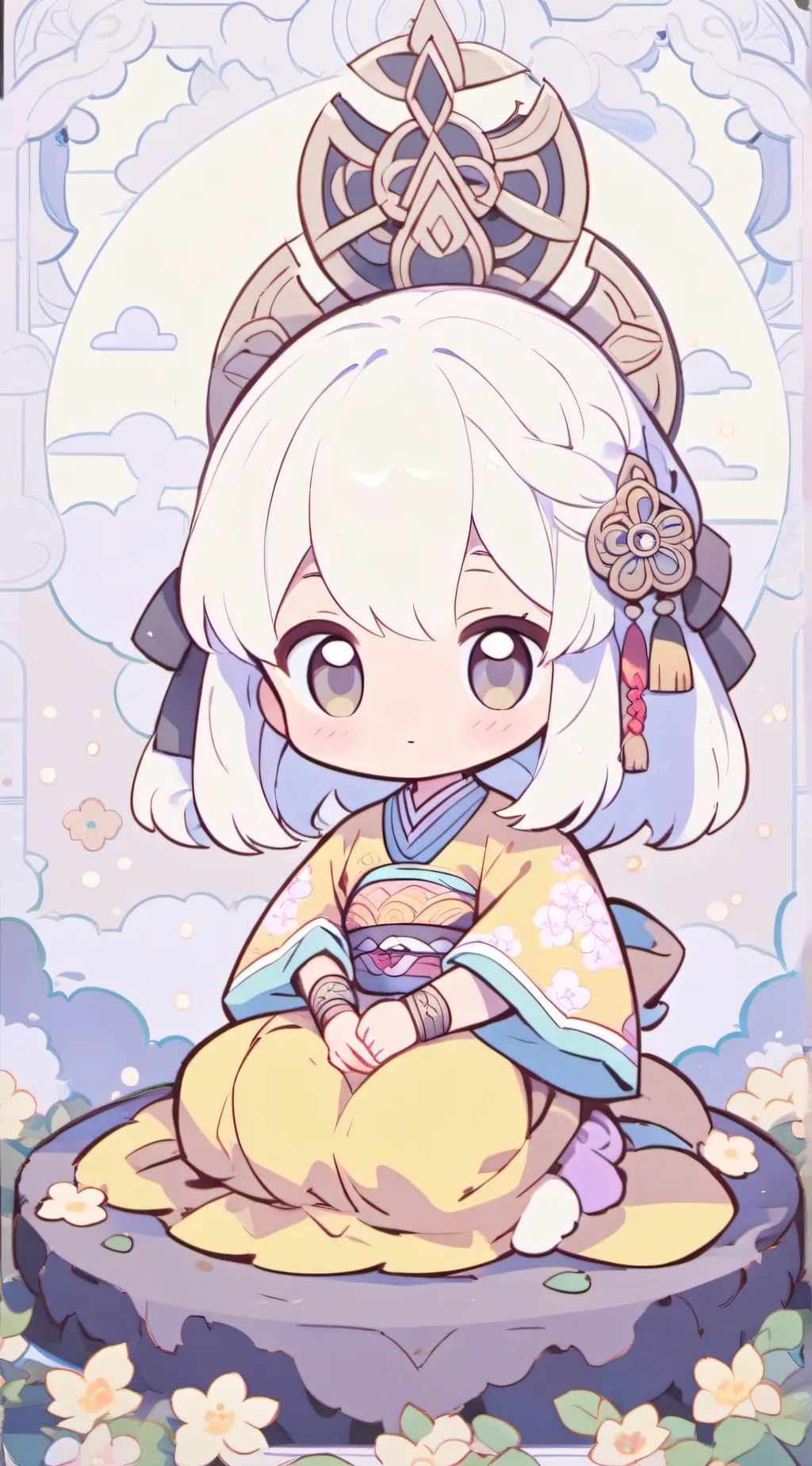 ai character: Lily background