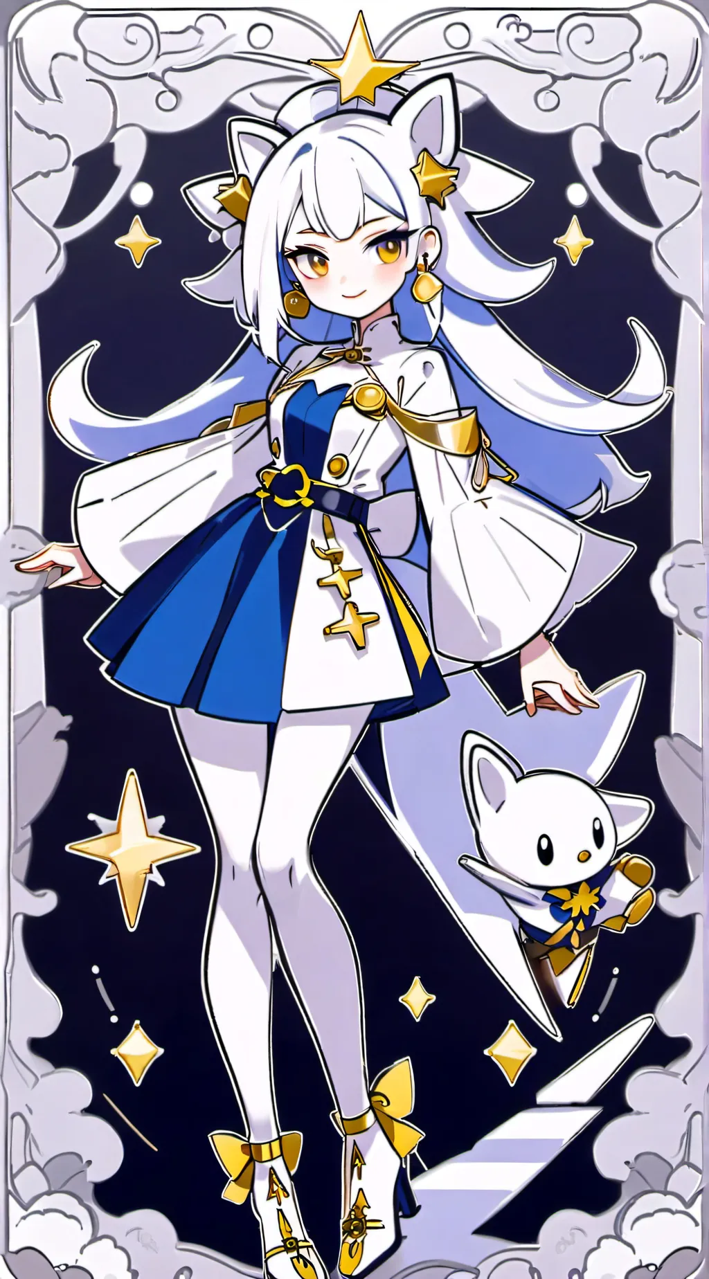 ai character: Silvia background