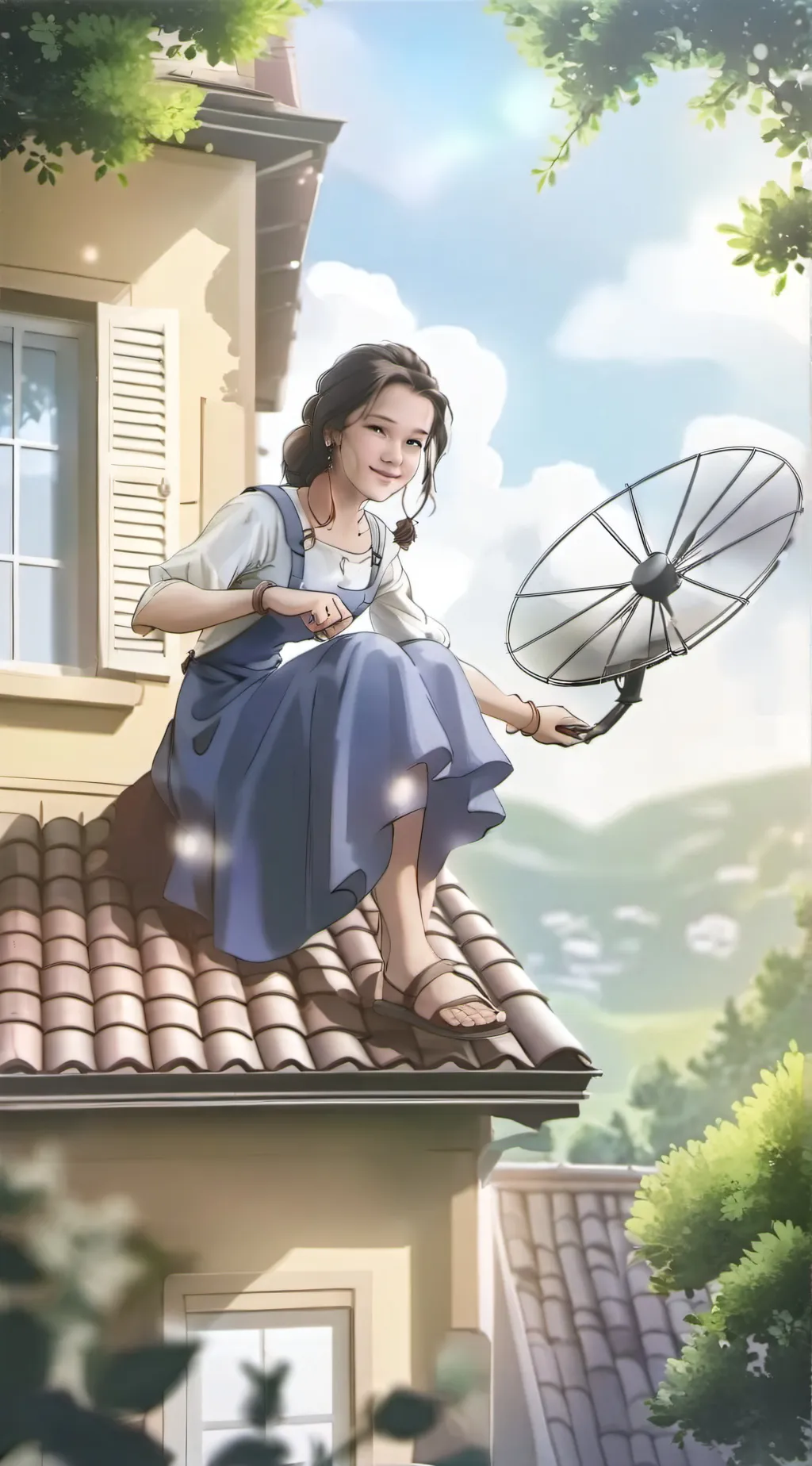 ai character: Emily  background