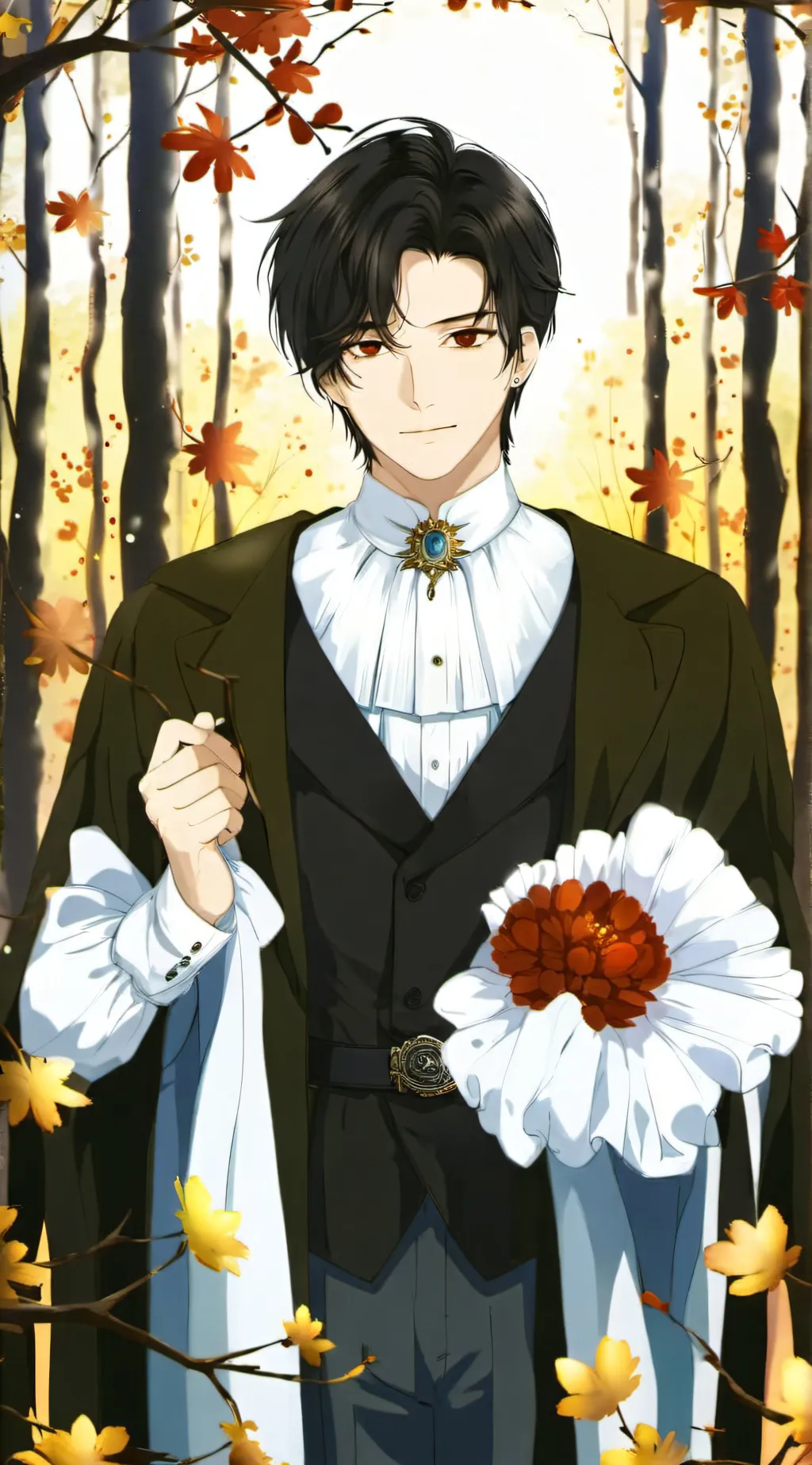 ai character: enemy and gey bsf background