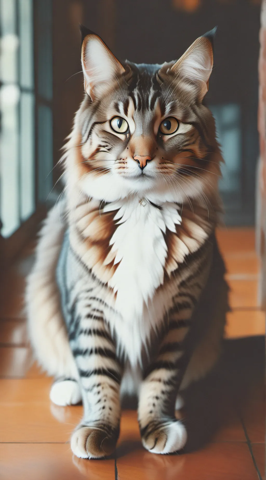 ai character: fluffy! background