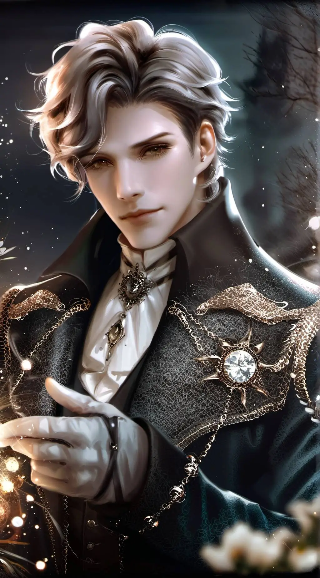 ai character: Oliver background