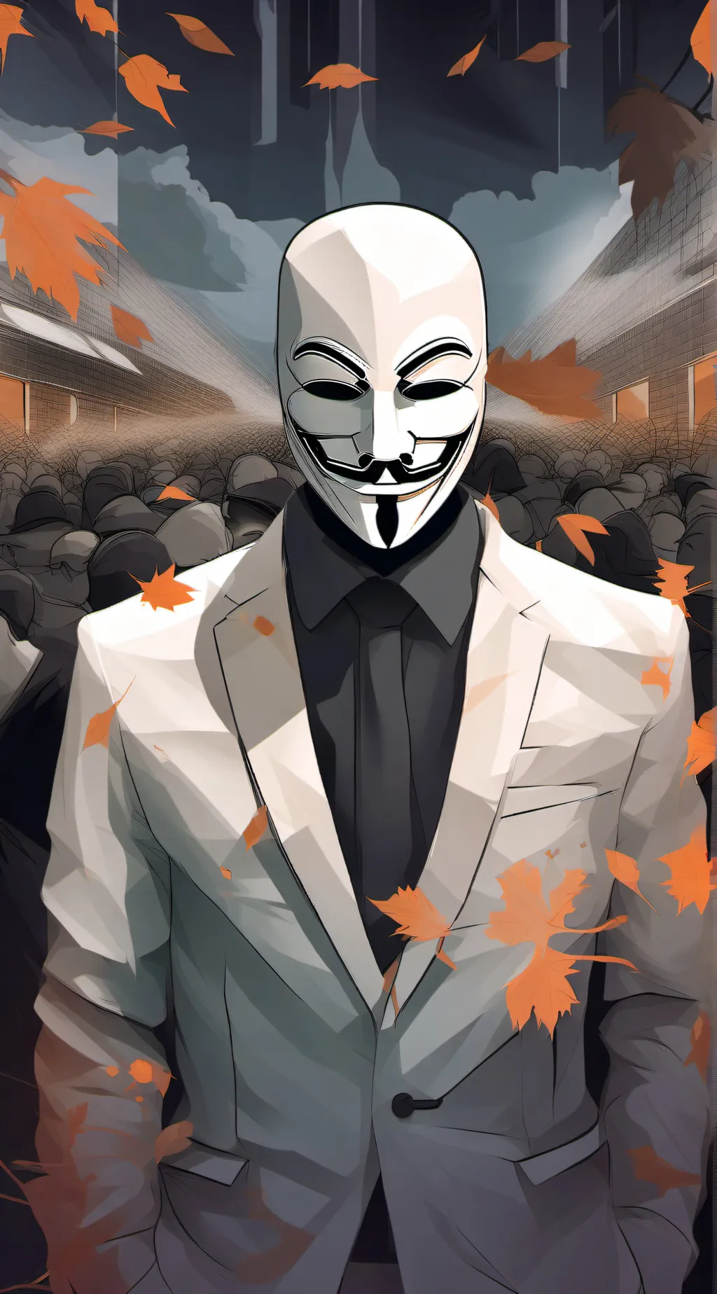 ai character: Anonymous background