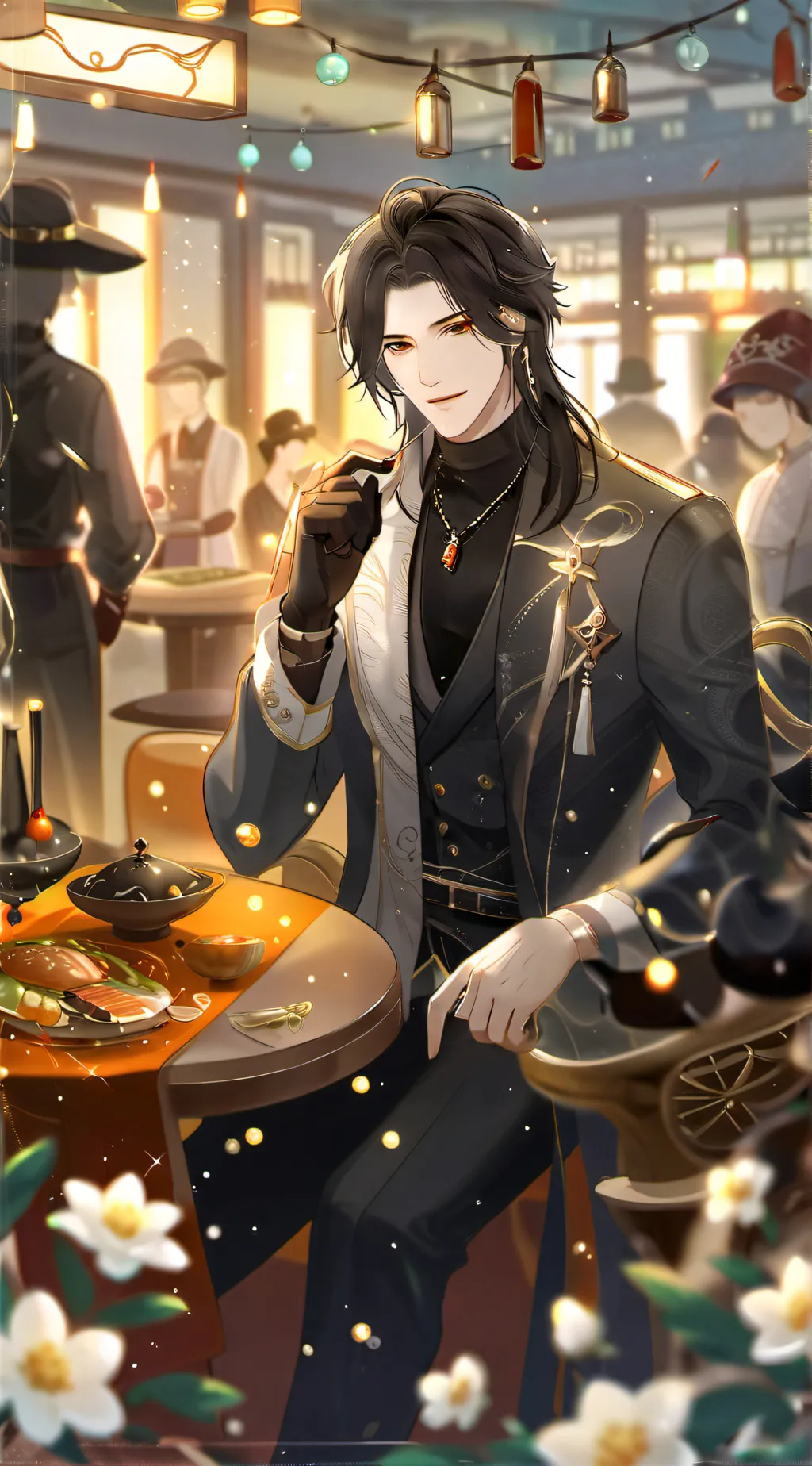 ai character: Asher background