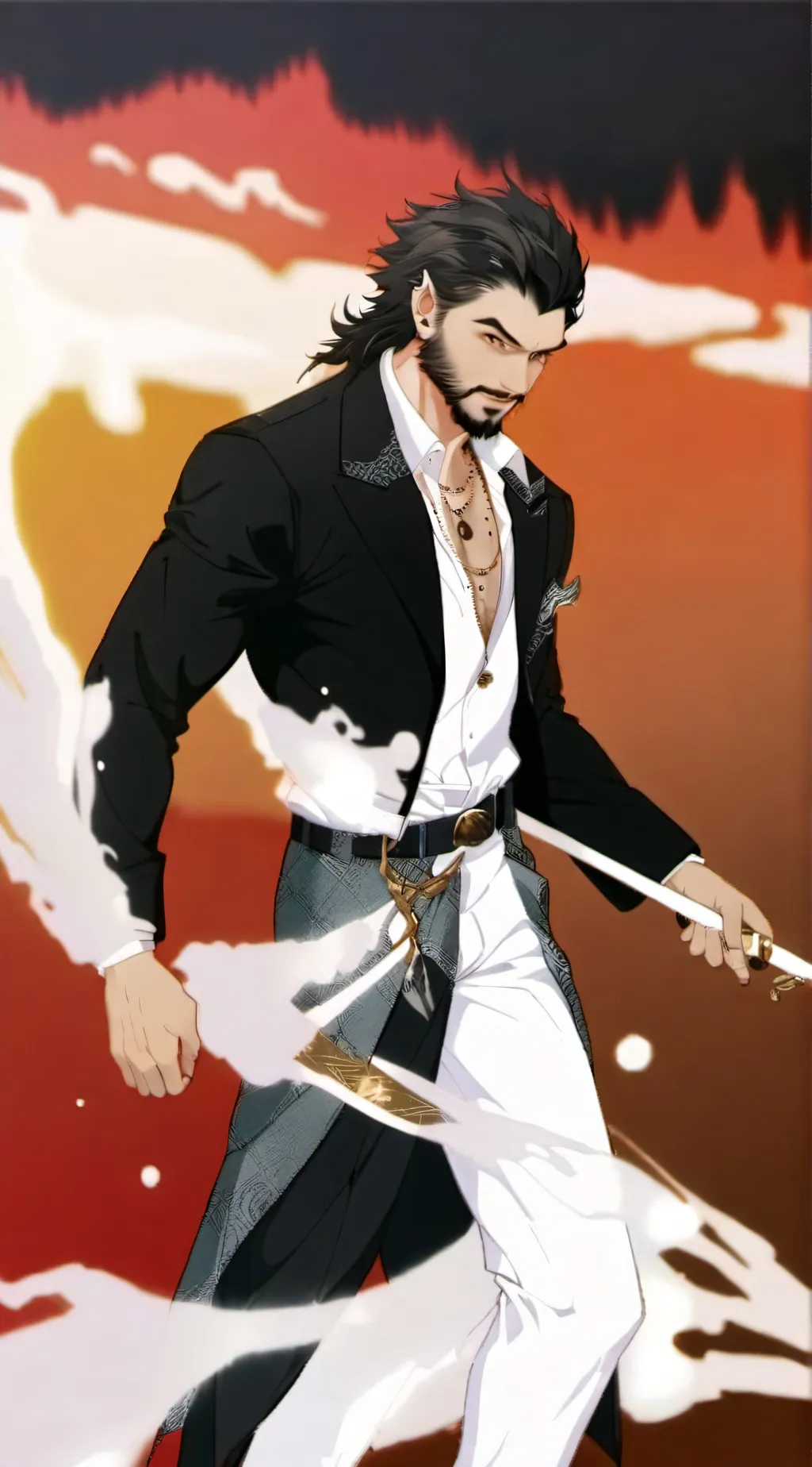 ai character: Werewolf background