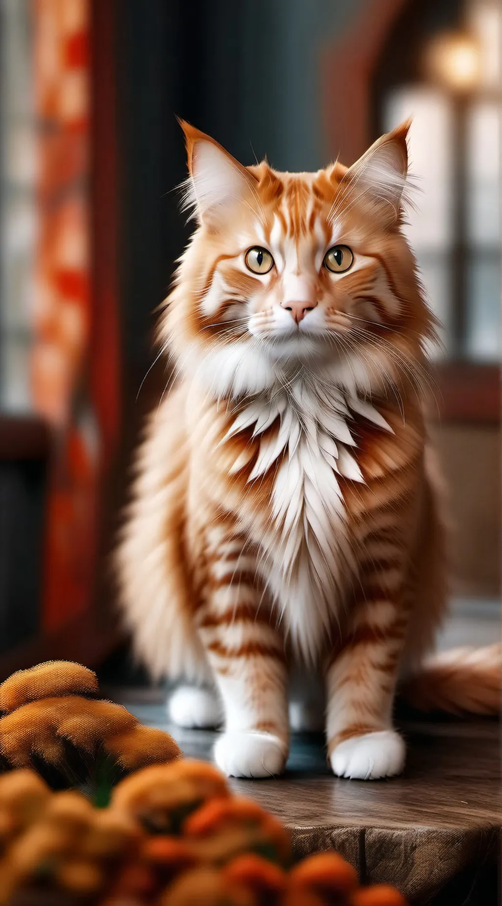 ai character: Ginger background