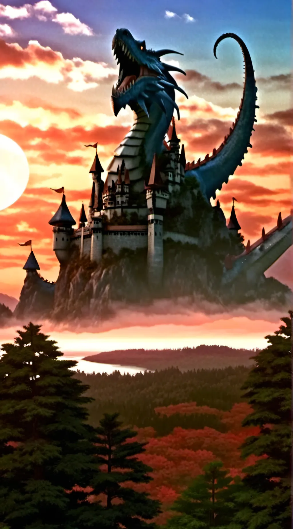 ai character: HOGWARTS background