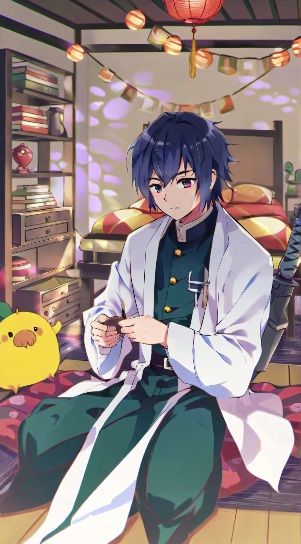 ai character: Giyuu background