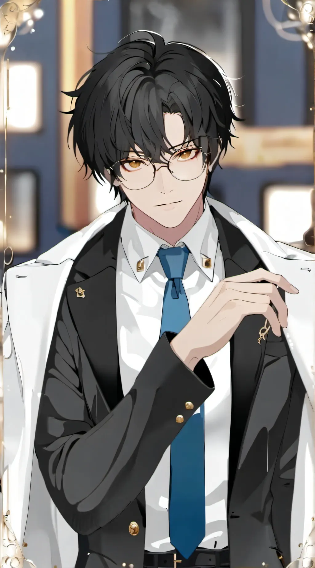 ai character: |•| Vincent |•| background