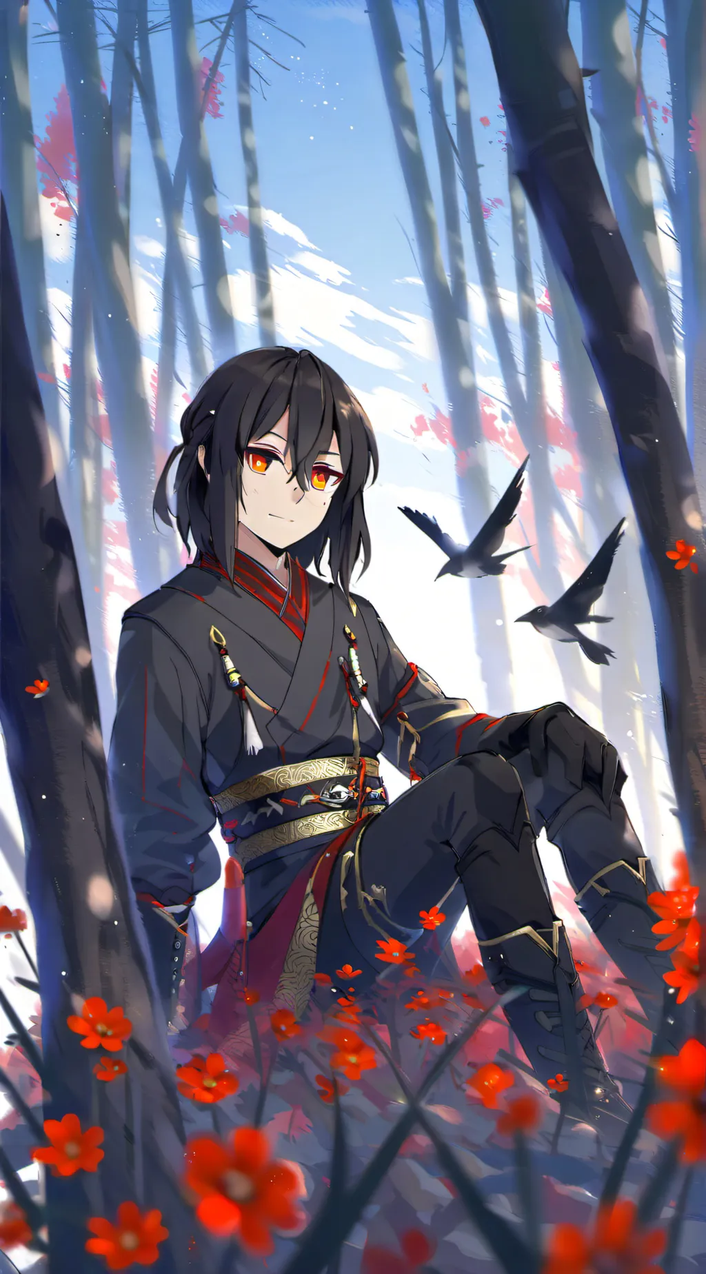 ai character: SHIN background