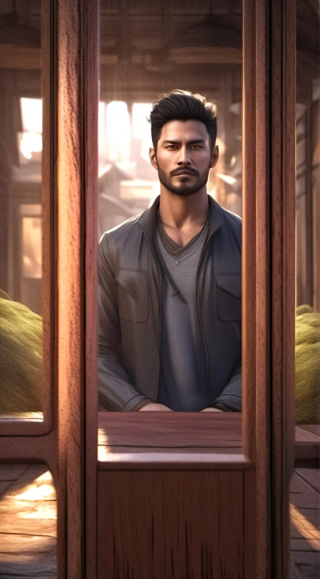 ai character: ducking_Pablo background