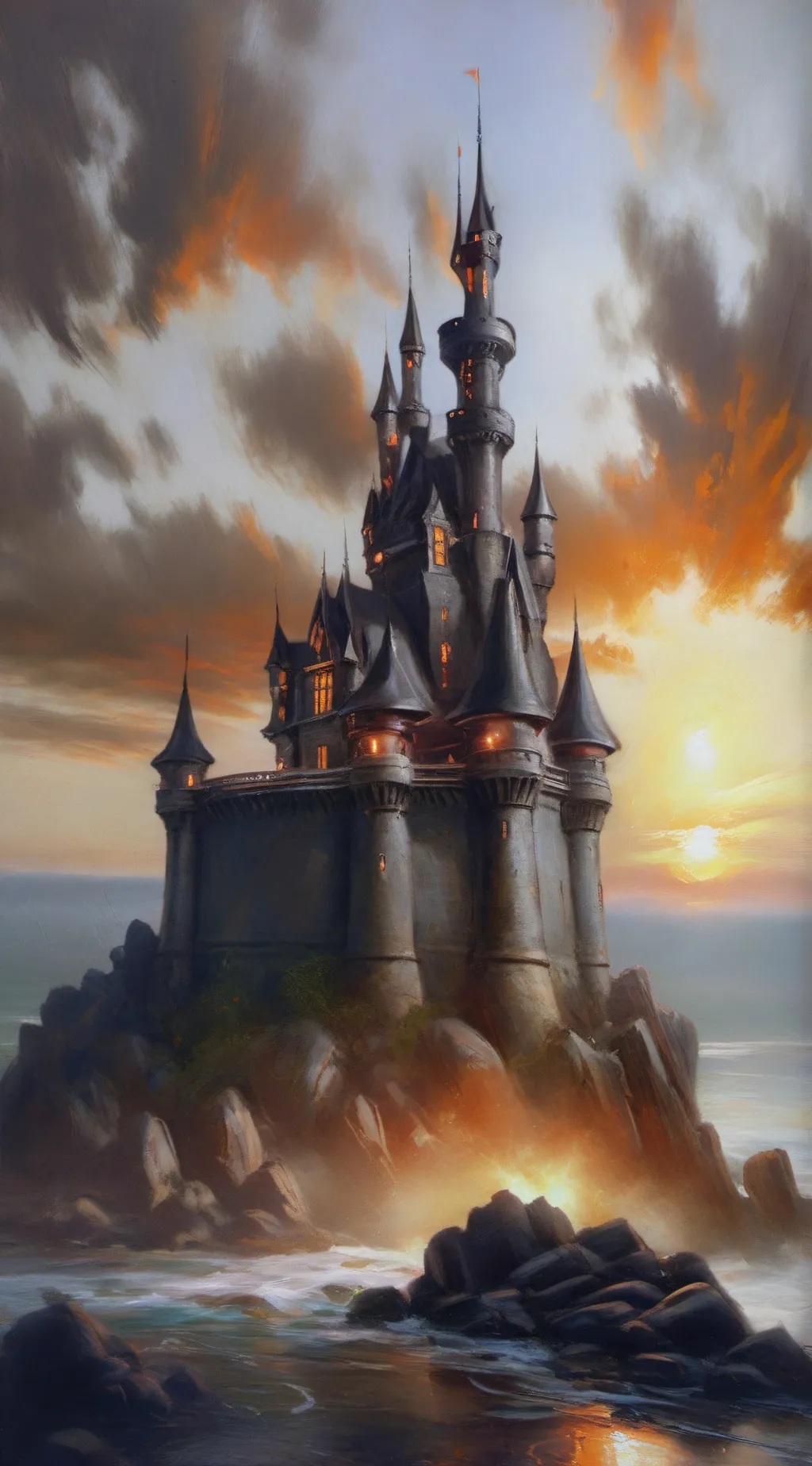 ai character: Hogwarts❤️ background