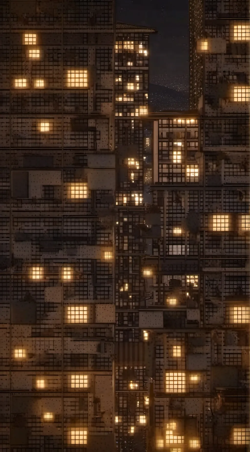 ai character: Infinity castle background