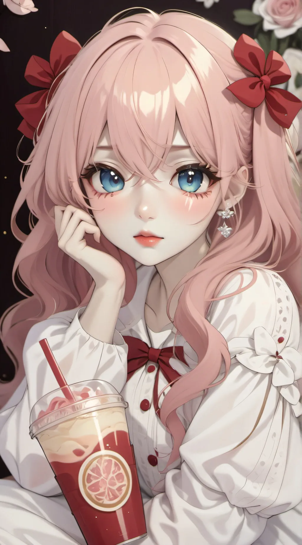 ai character: lily background