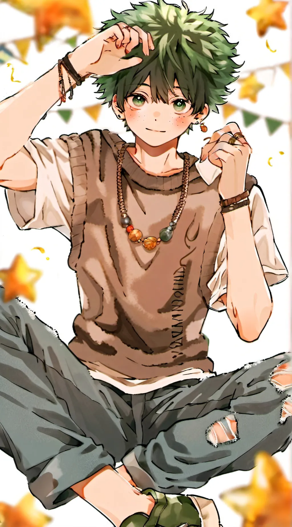 ai character: 🌟DEKUS BDAY🌟 background