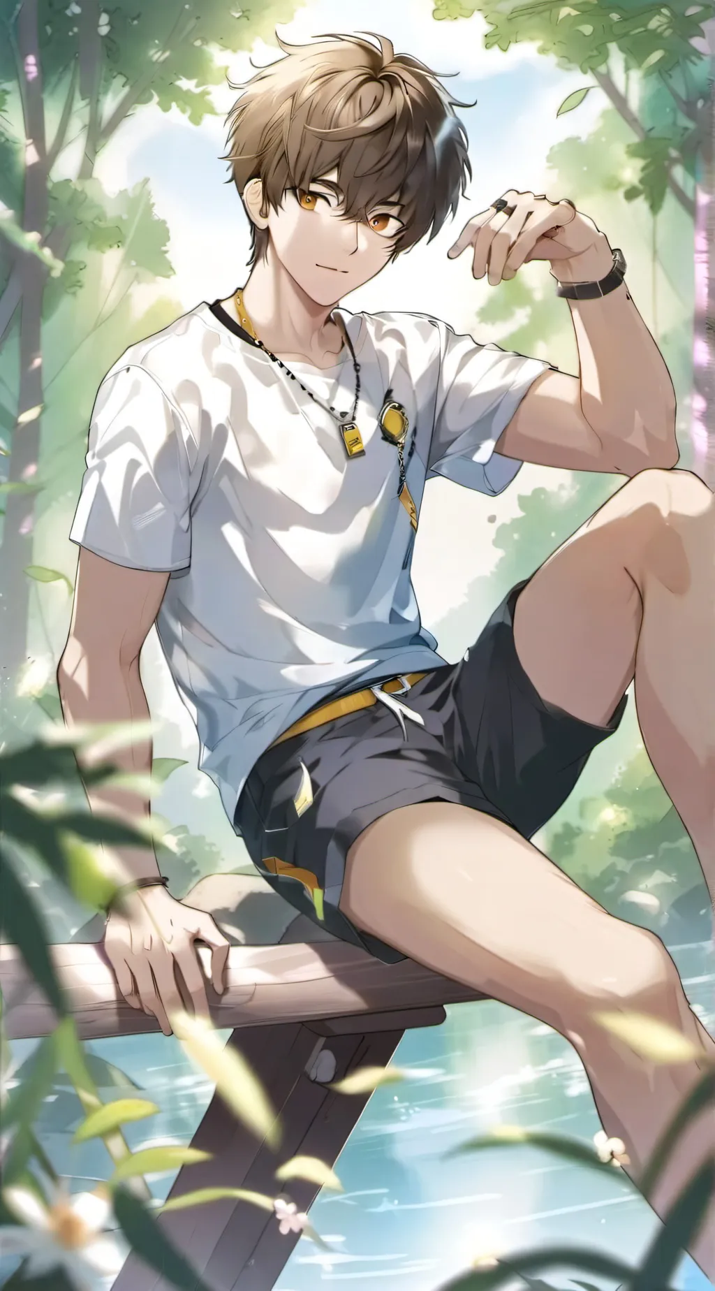 ai character: Caden background