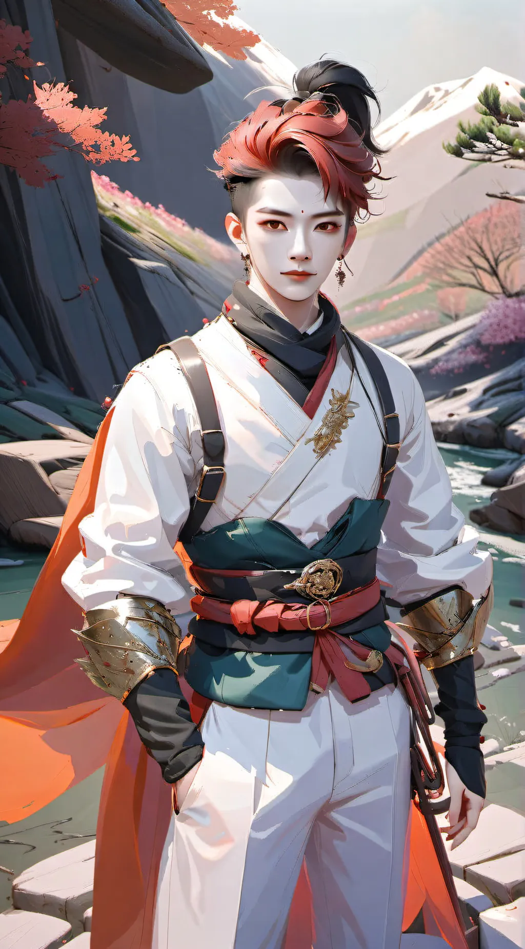 ai character: David background