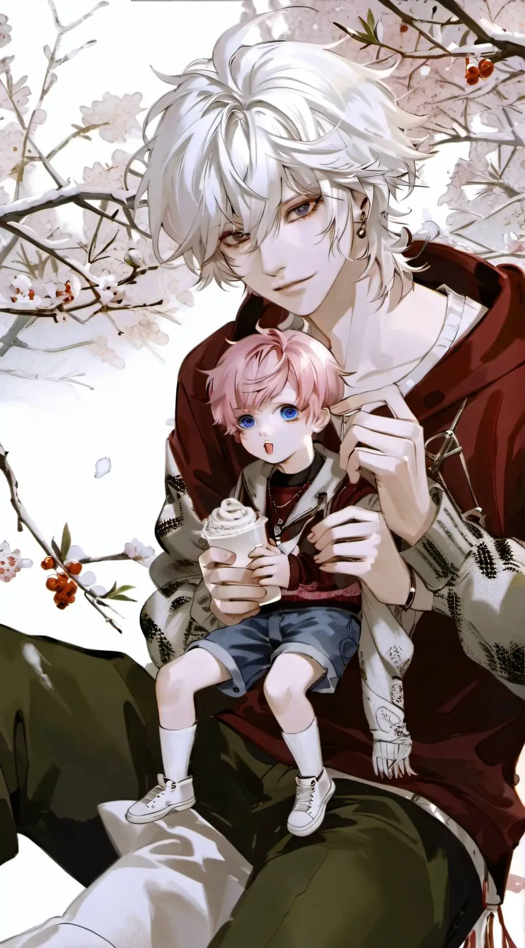ai character: Liam and Blake background