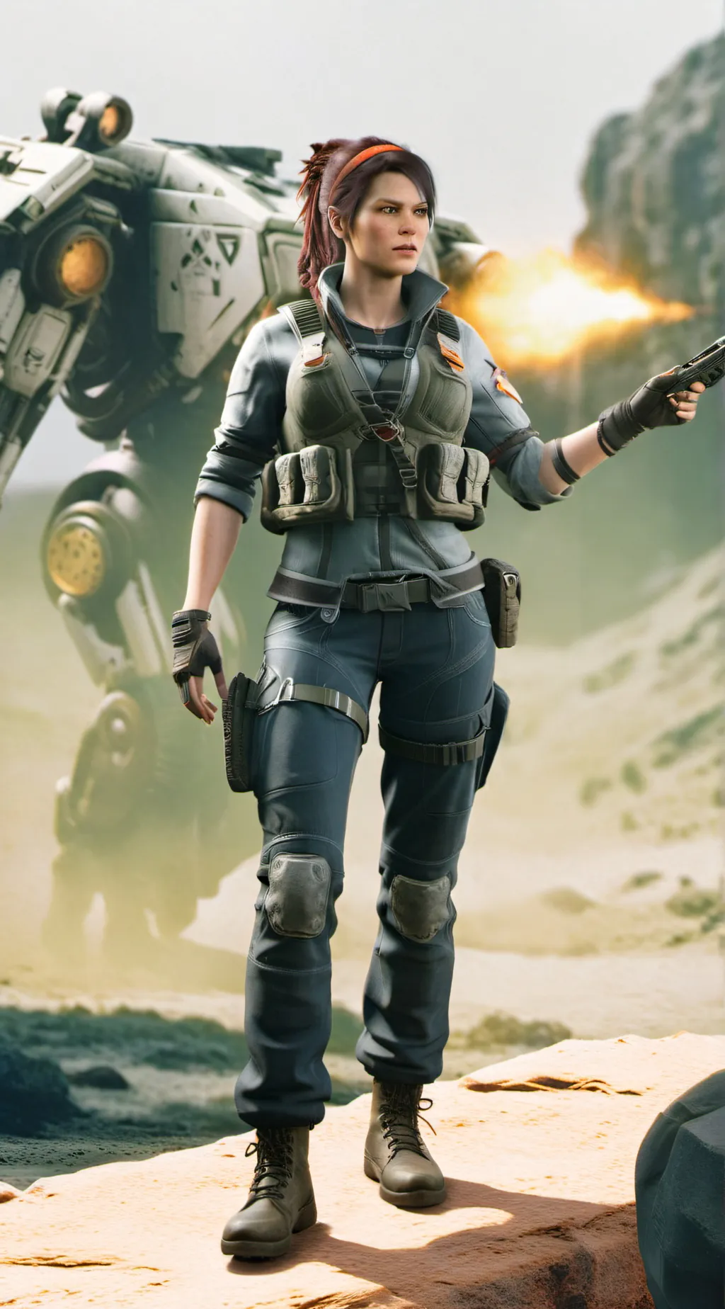 ai character: Sarah briggs background
