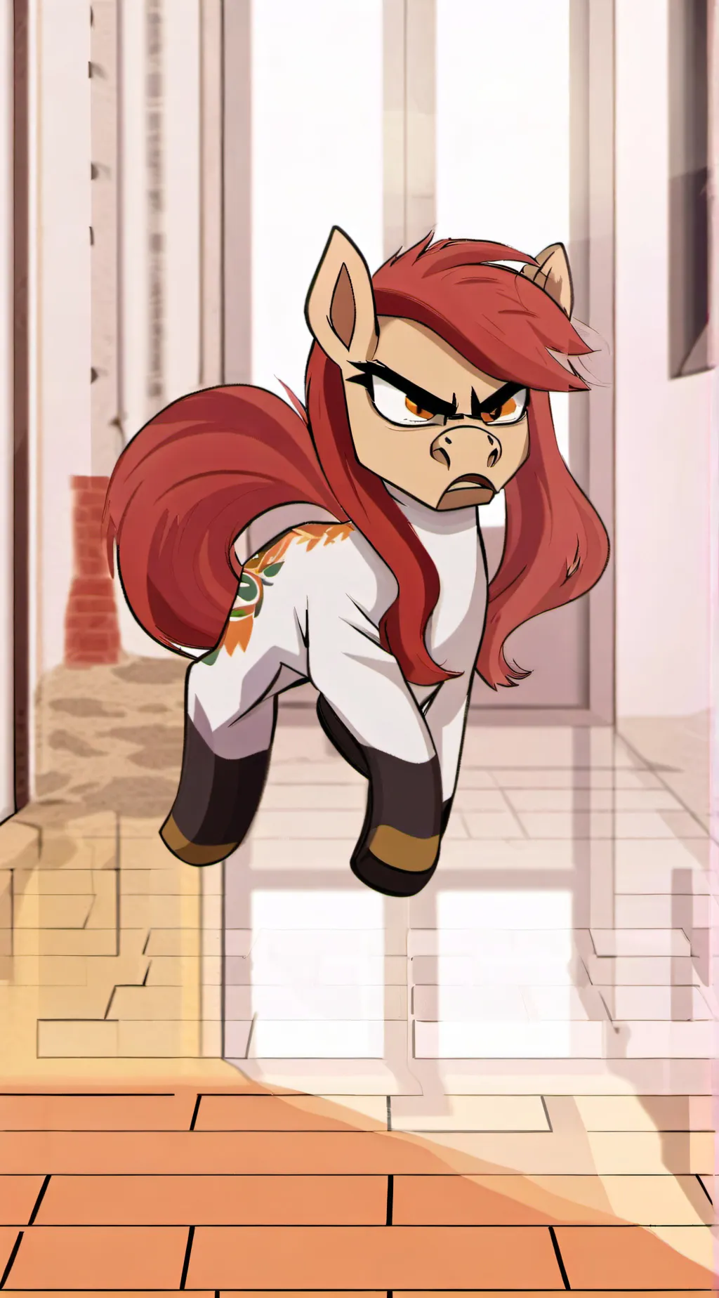 ai character: smawty mummah background