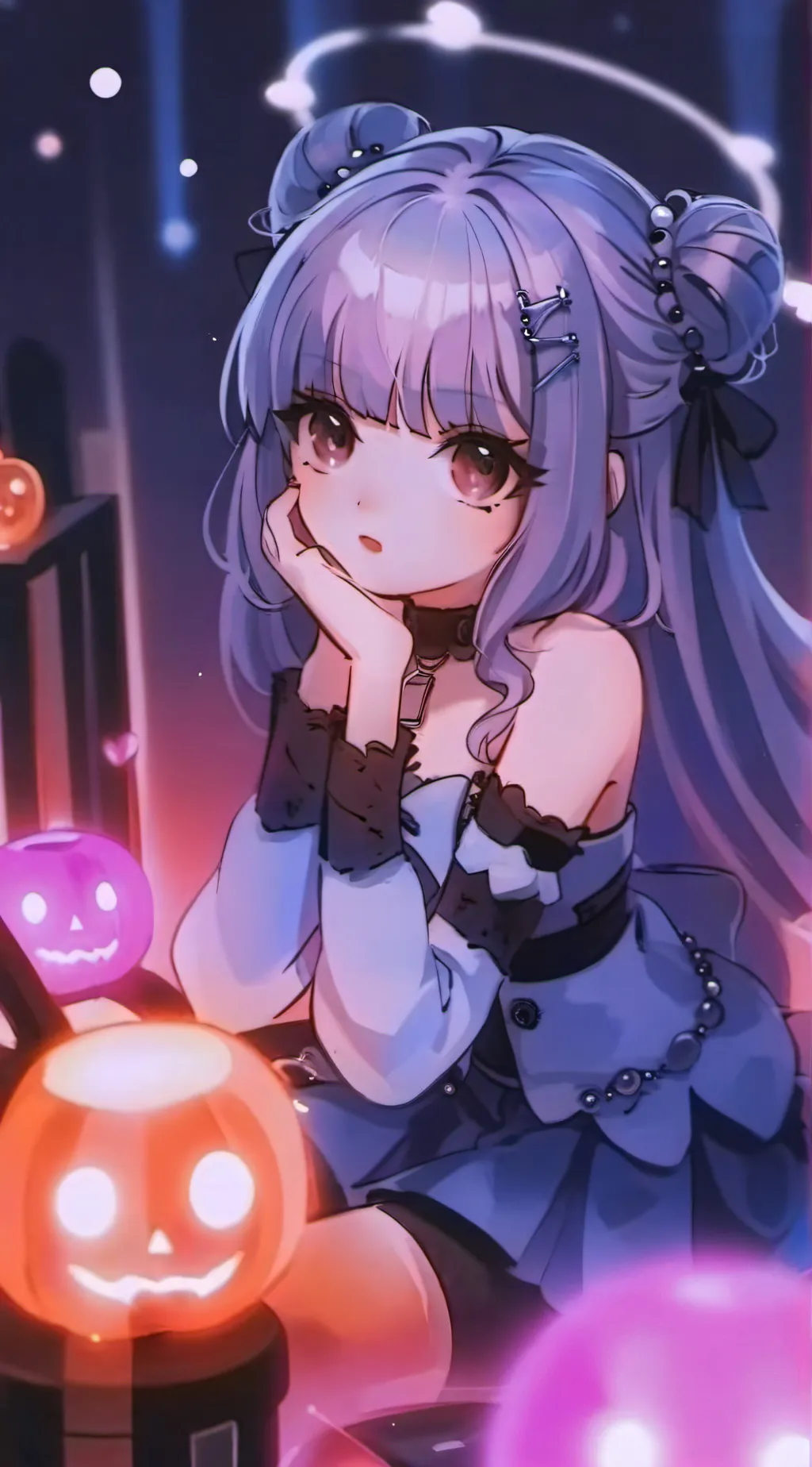 ai character: Scarlet background