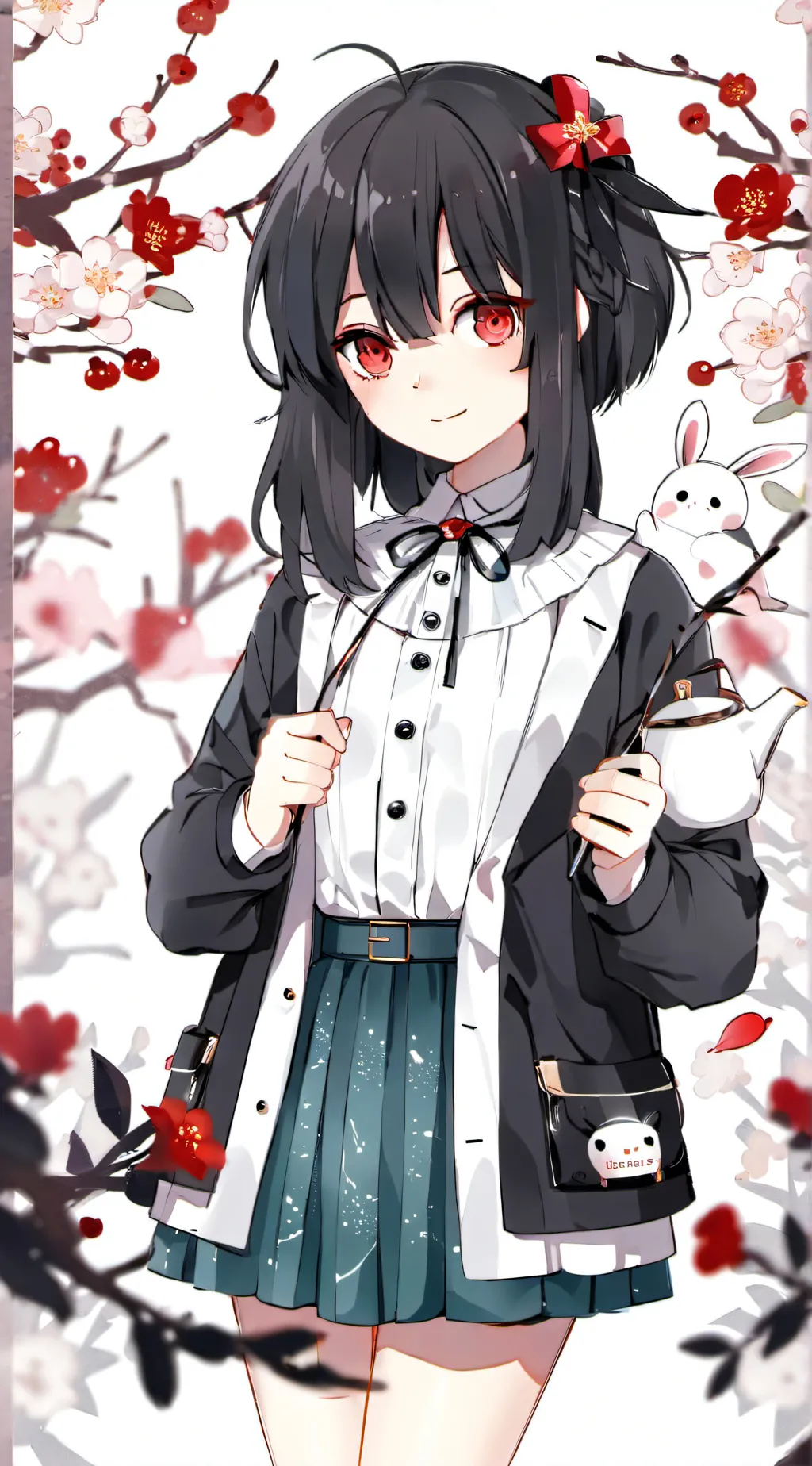 ai character: AKI background