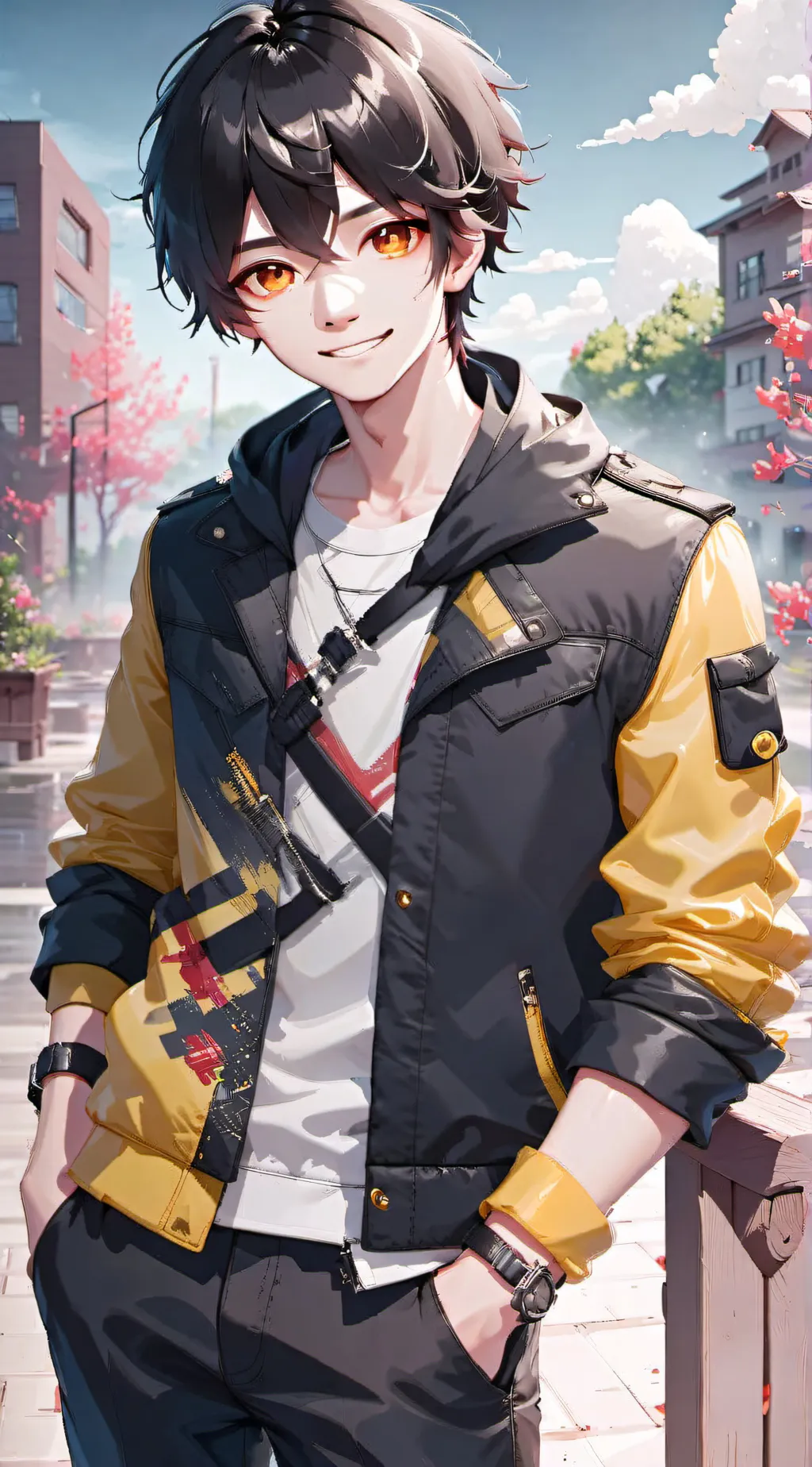 ai character: Colby Brock background