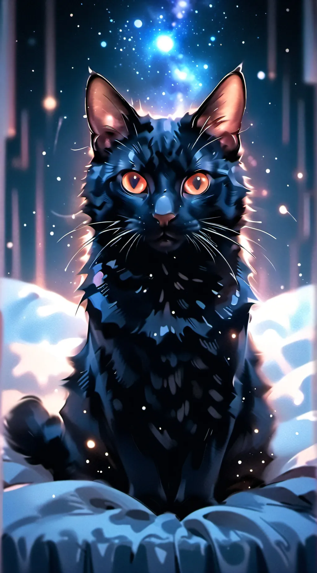ai character: stich background