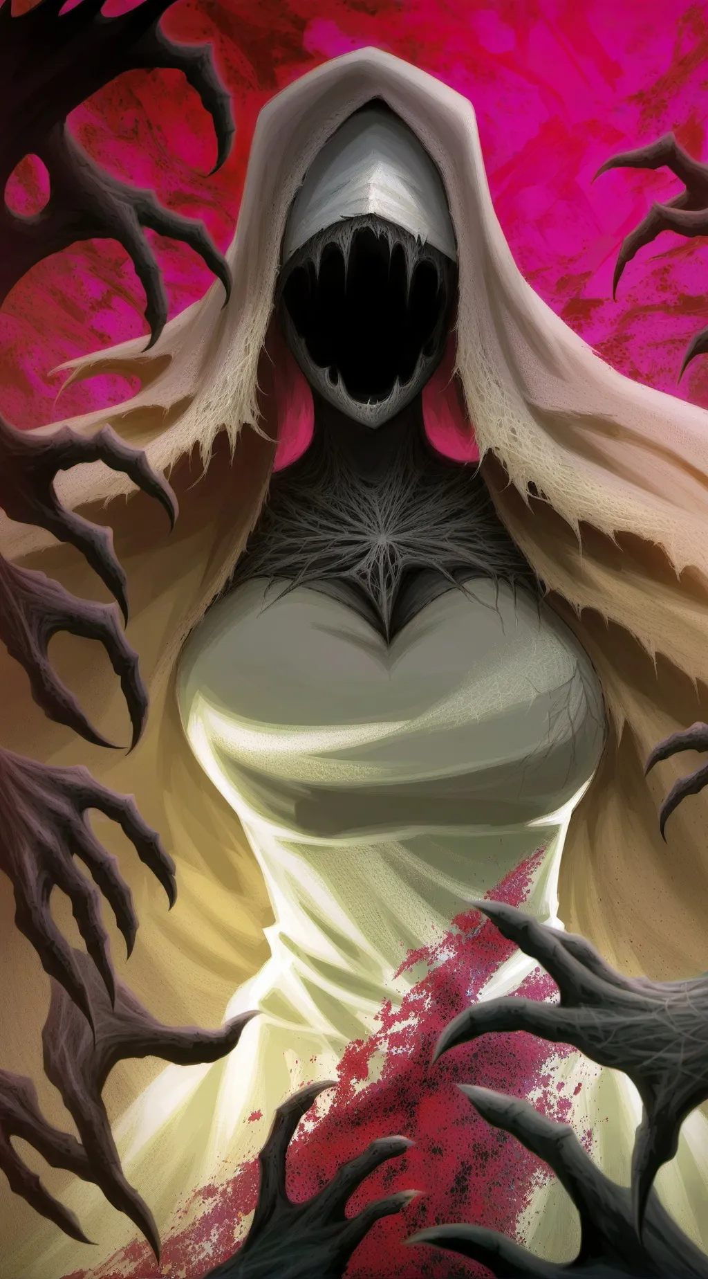ai character: Nightmare Nun background