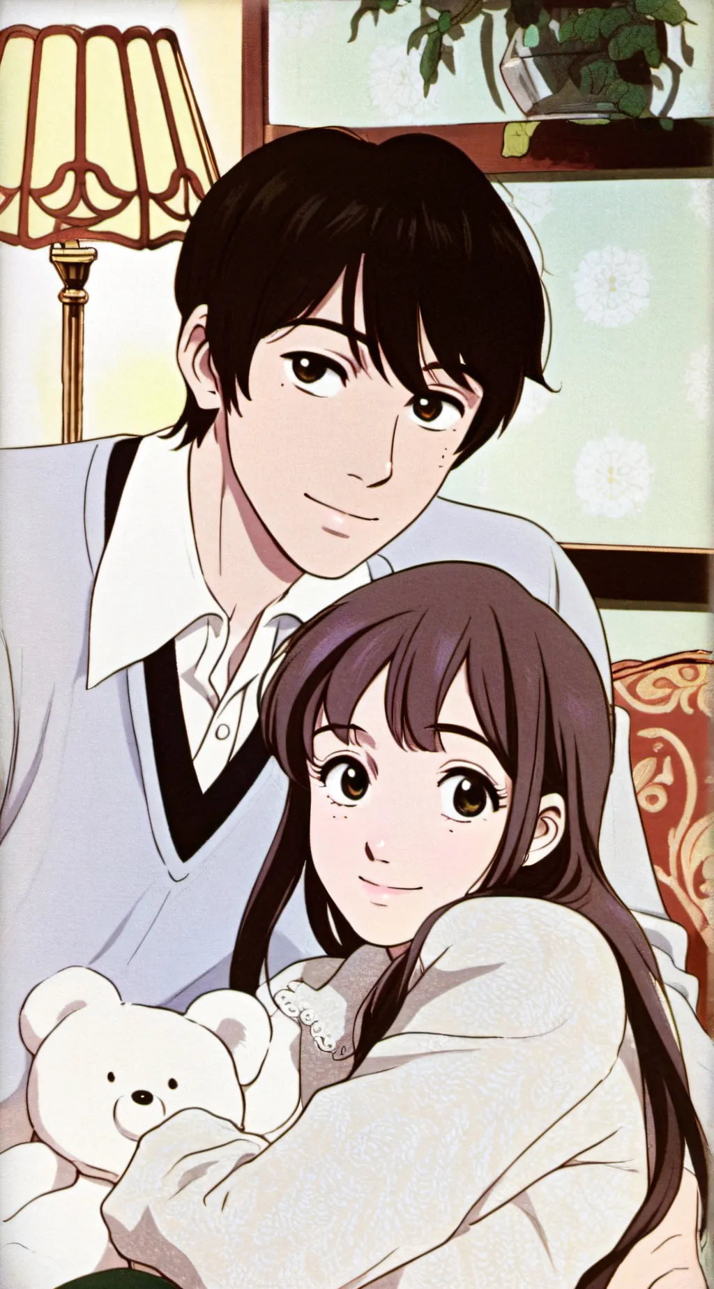 ai character: Jess and Jason  background