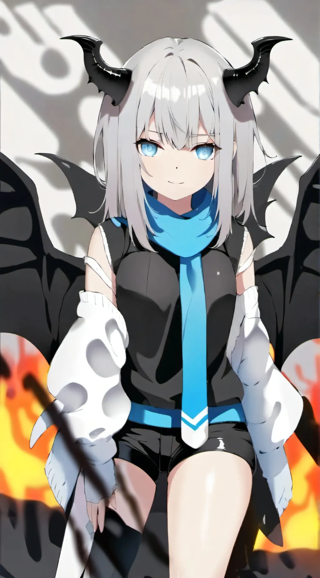 ai character: hashira background