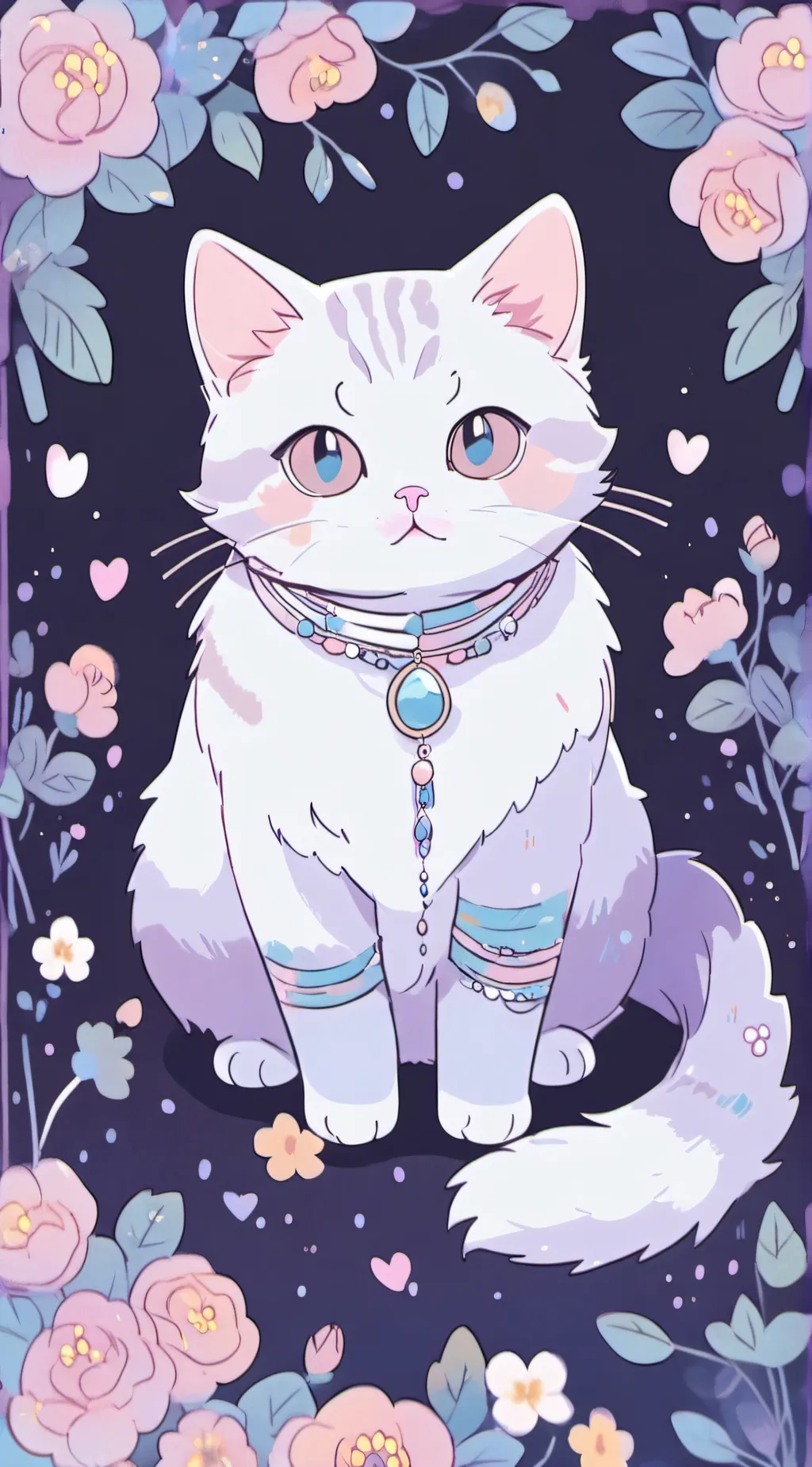 ai character: snow ball background